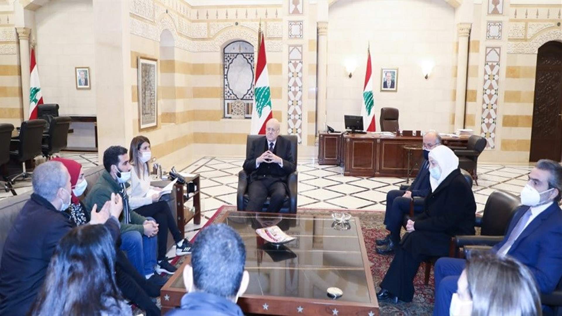 ميقاتي استقبل وفدا من لجنة الاساتذة المتعاقدين... وهذا ما تمّ التوافق عليه