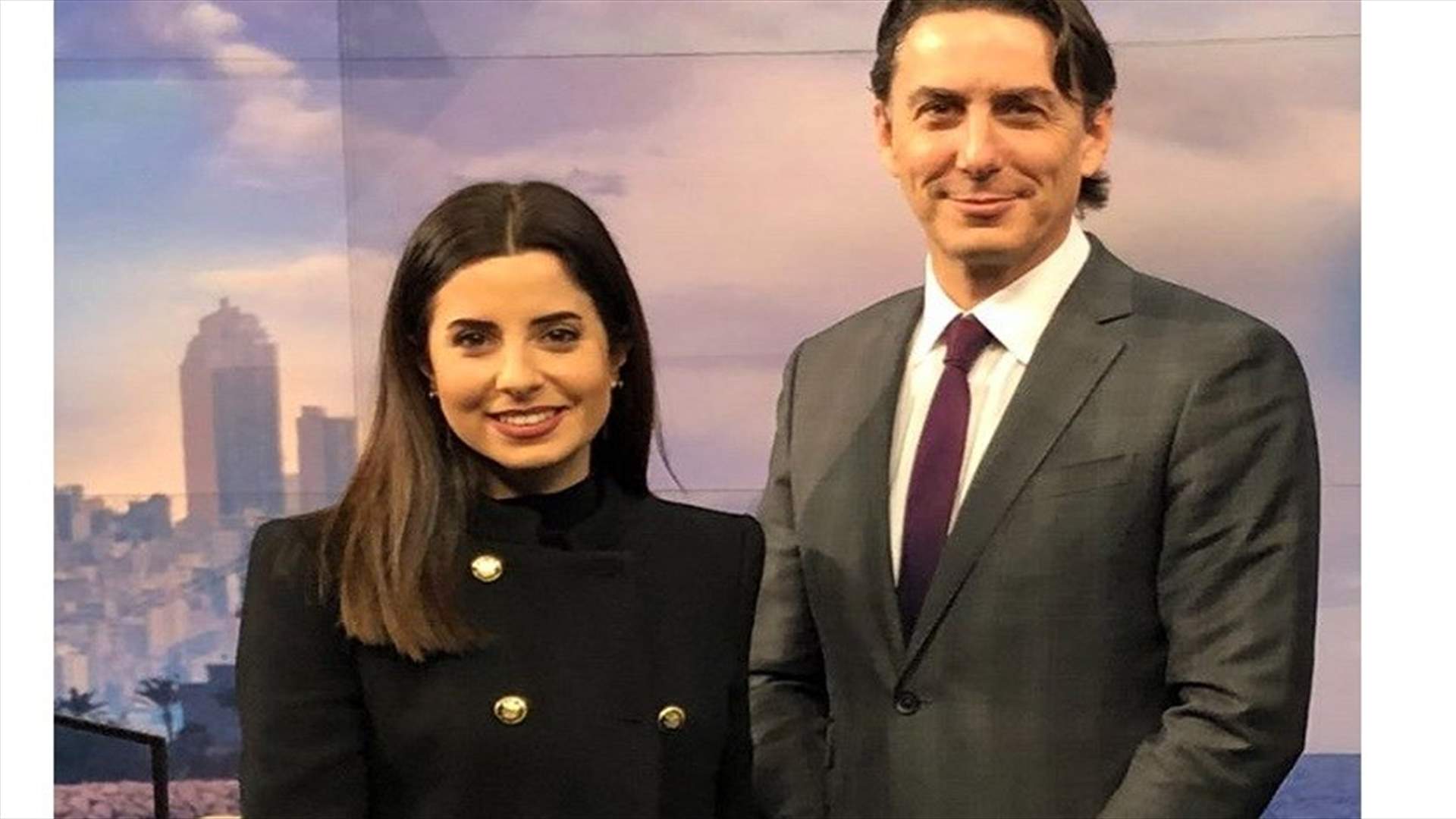 ترقبوا مقابلة خاصة مع مستشار الولايات المتحدة لأمن الطاقة العالمي آموس هوكشتين مع الزميلة رنيم بو خزام بعد قليل في نشرة اخبار الـLBCI