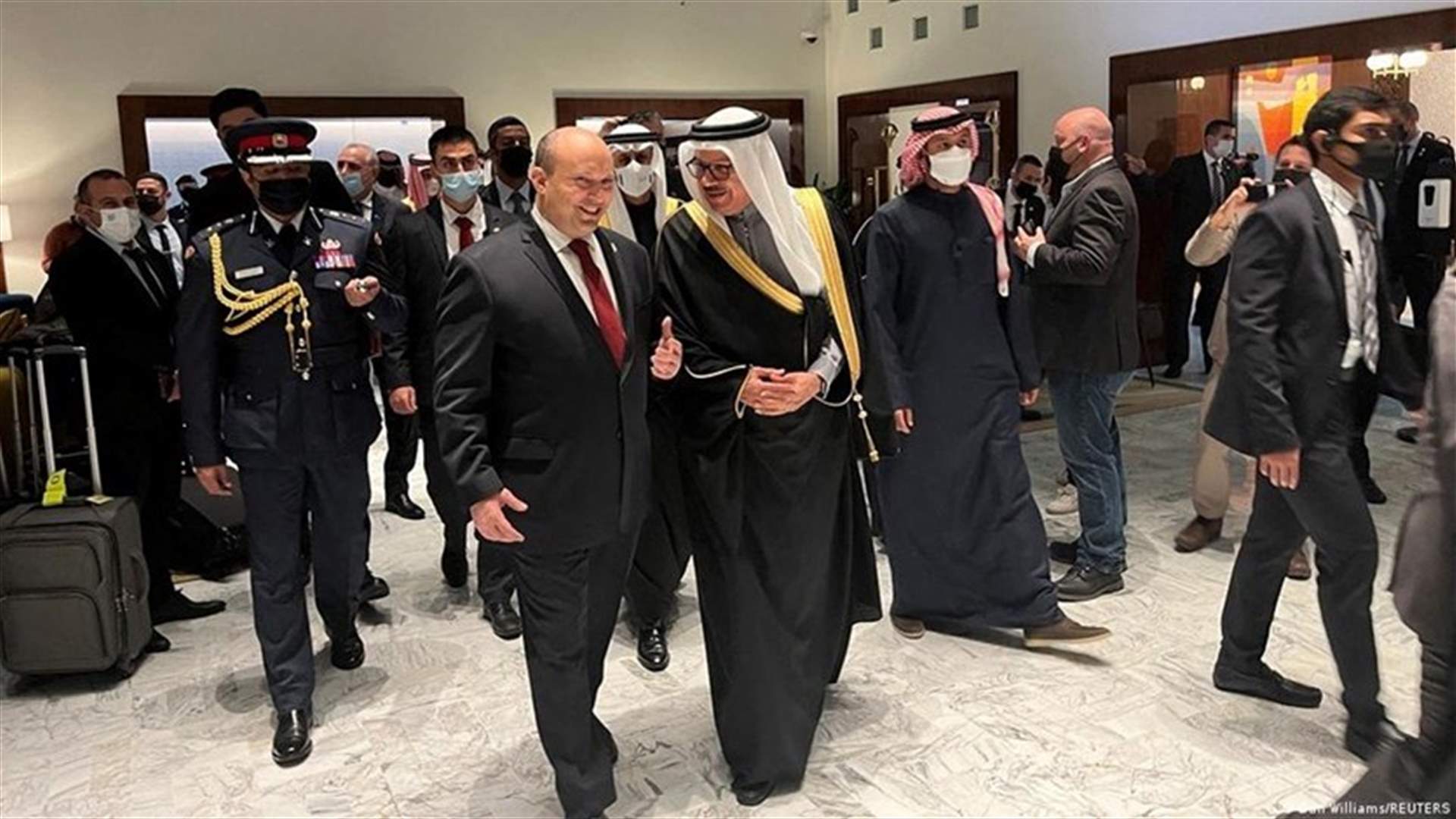 رئيس الوزراء الاسرائيلي يلتقي قادة البحرين في المنامة