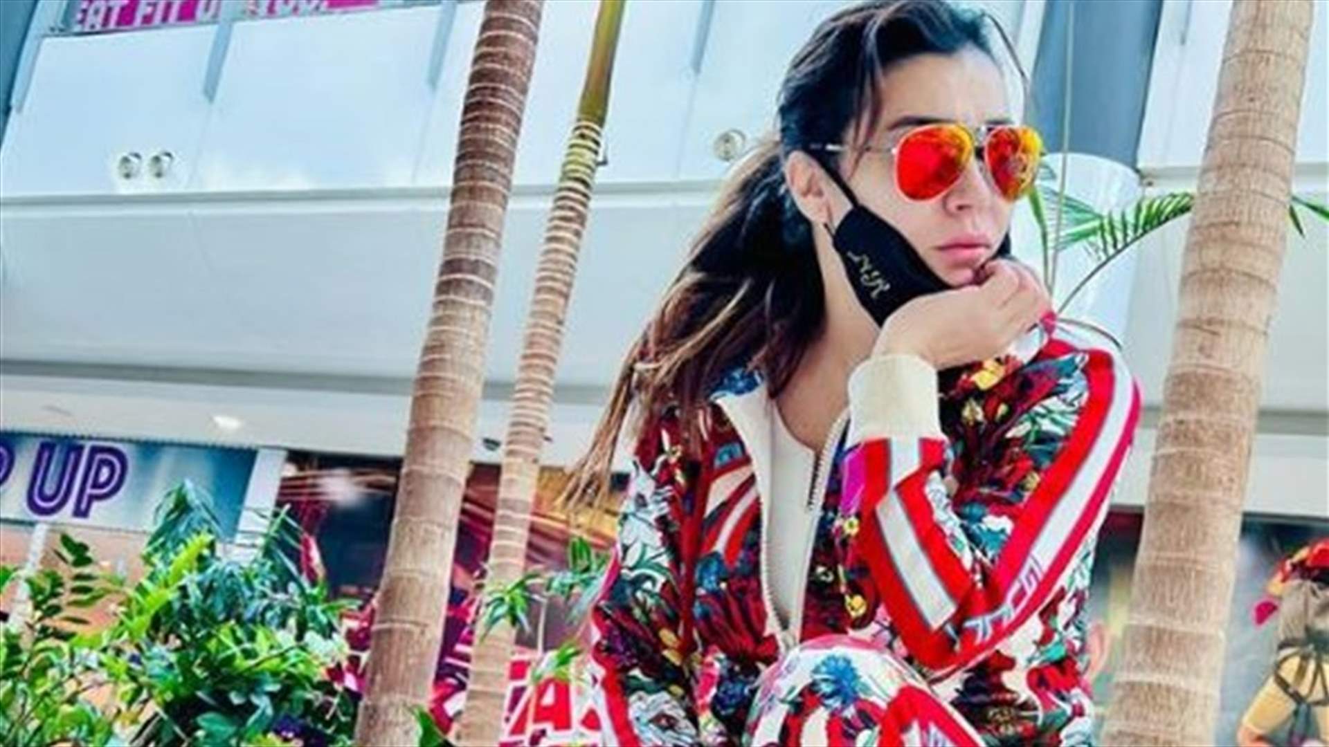 كيف احتفلت نادين الراسي مع خطيبها بعيد الحب؟ (صورة)