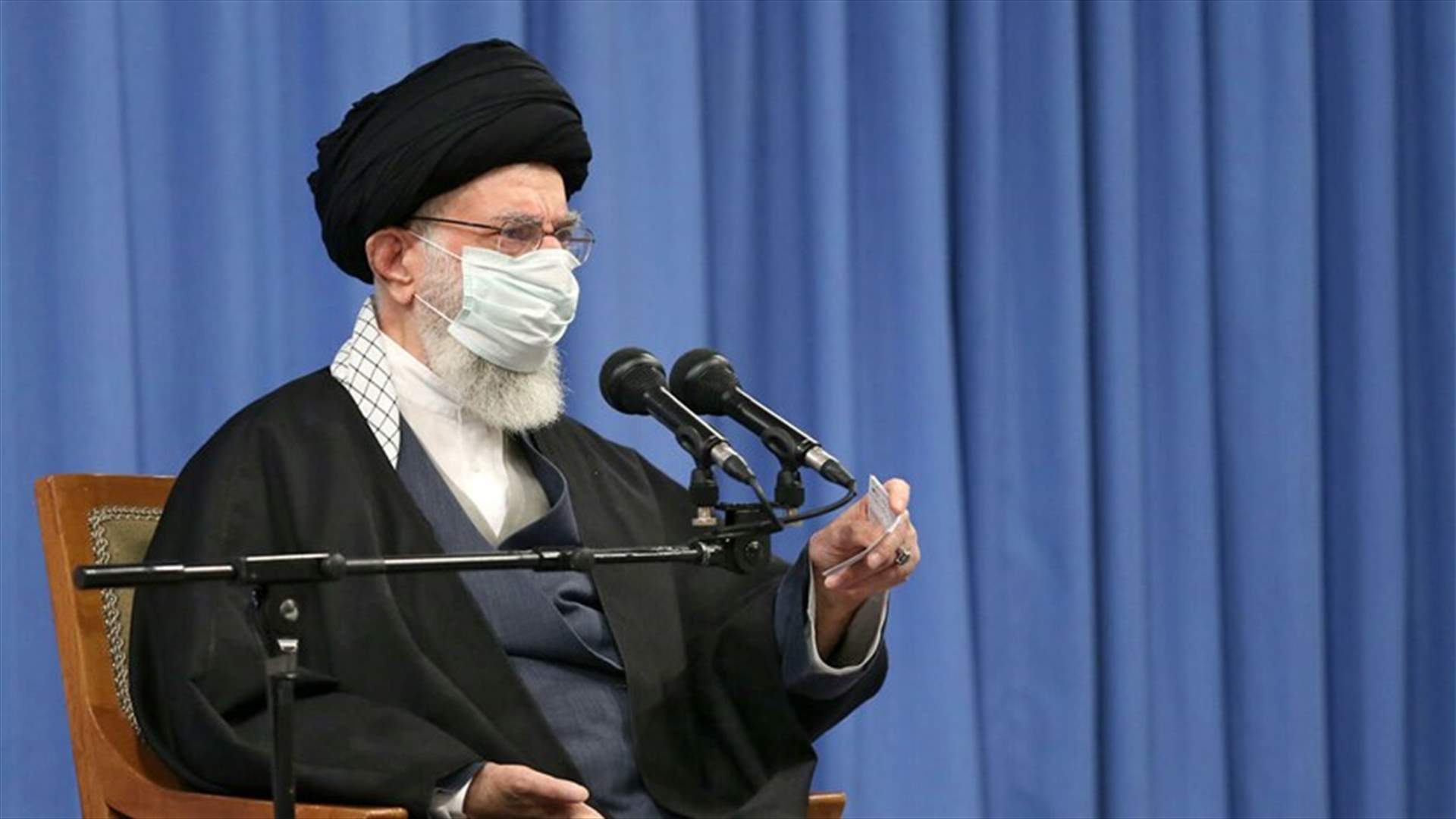 خامنئي: طهران لا تسعى لحيازة أسلحة نووية لكنها بحاجة إلى طاقة نووية سلمية
