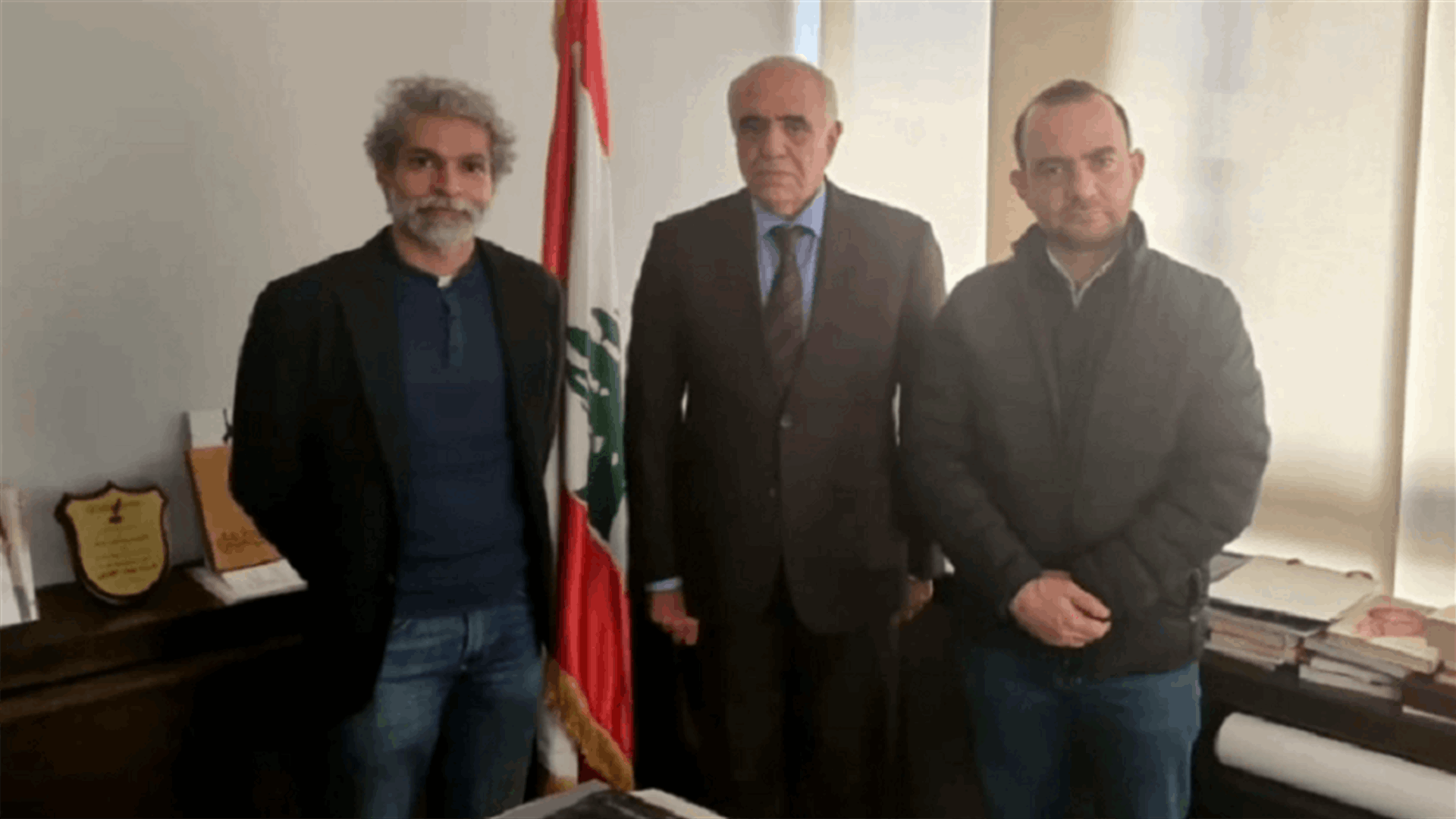 العريضي وابراهيم زارا نقابة المحررين لشرح قضية صرفهما من "دويتشيه فيلليه"... القصيفي :قضيتهما قضية كل صحافي لبناني وعربي