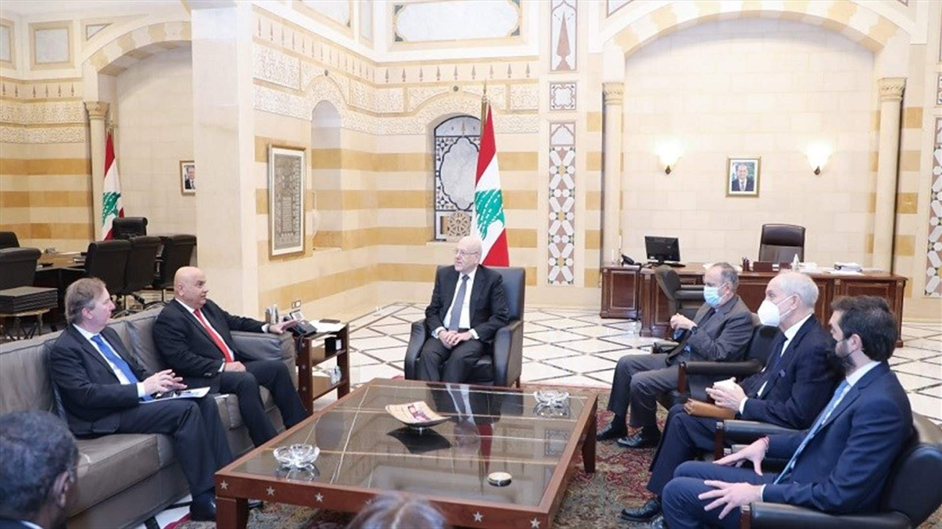 ميقاتي رأس اجتماعا بحث في مشاريع البنك الدولي وشارك في "منتدى المشرق": نعمل لاعتماد الاستراتجية الوطنية للتحول الرقمي في الادارات العامة