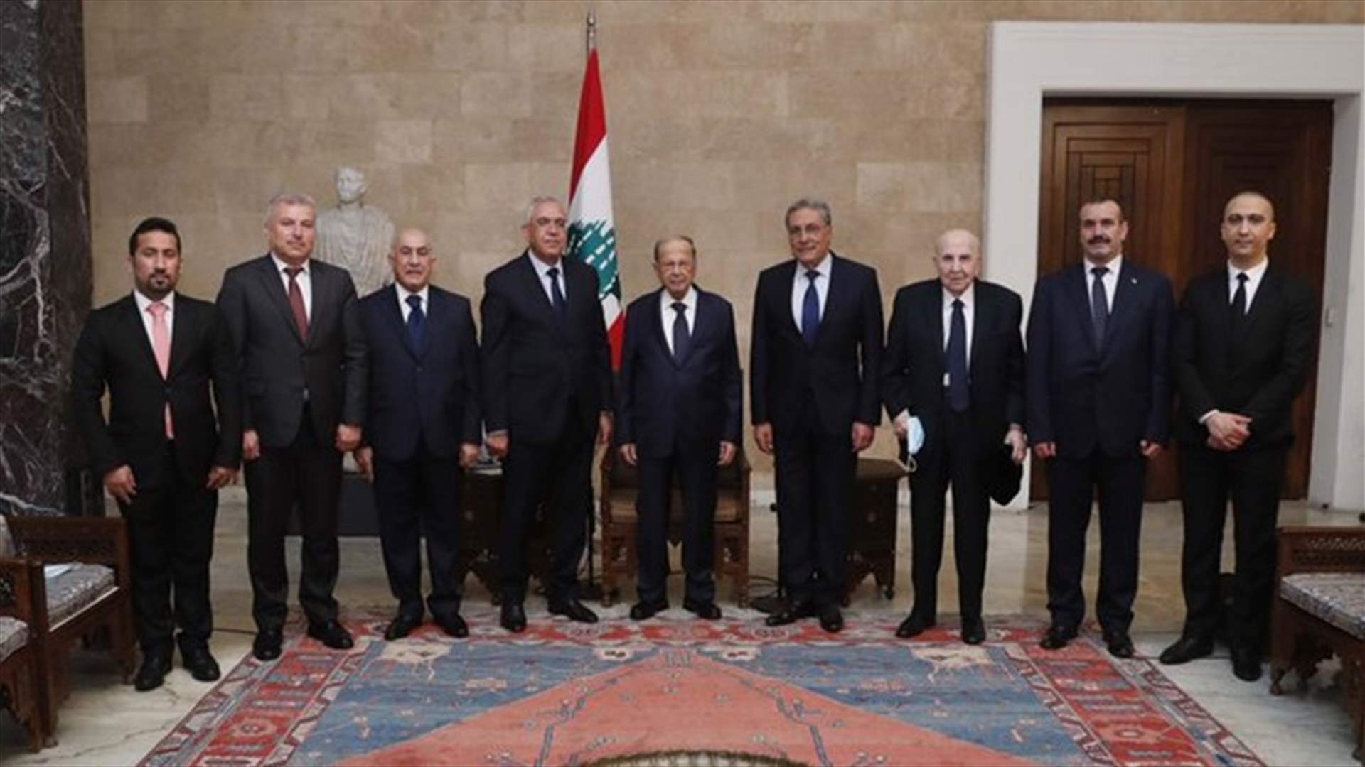 الرئيس عون لوفد مجلس وزراء العدل العرب: بيروت تفتح ابوابها للجميع خصوصاً للأشقاء العرب