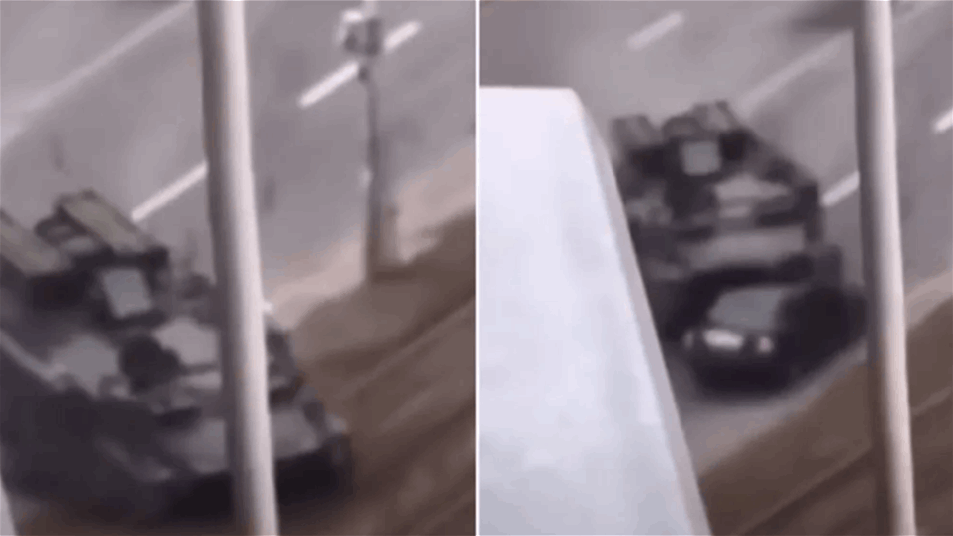مشهد مثير للدهشة... نجاة أوكراني بأعجوبة بعد دهسه أسفل دبابة روسية (فيديو)