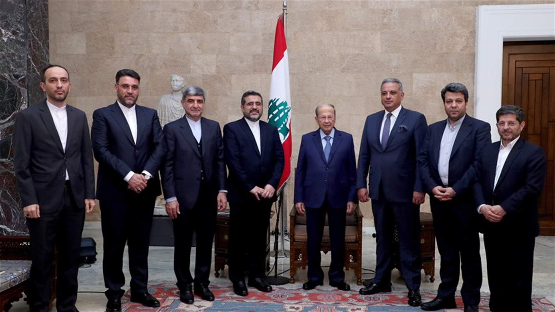 عون استقبل وزير الثقافة الإيراني: نجاح مفاوضات فيينا مؤشر سلام لإيران وكل دول المنطقة