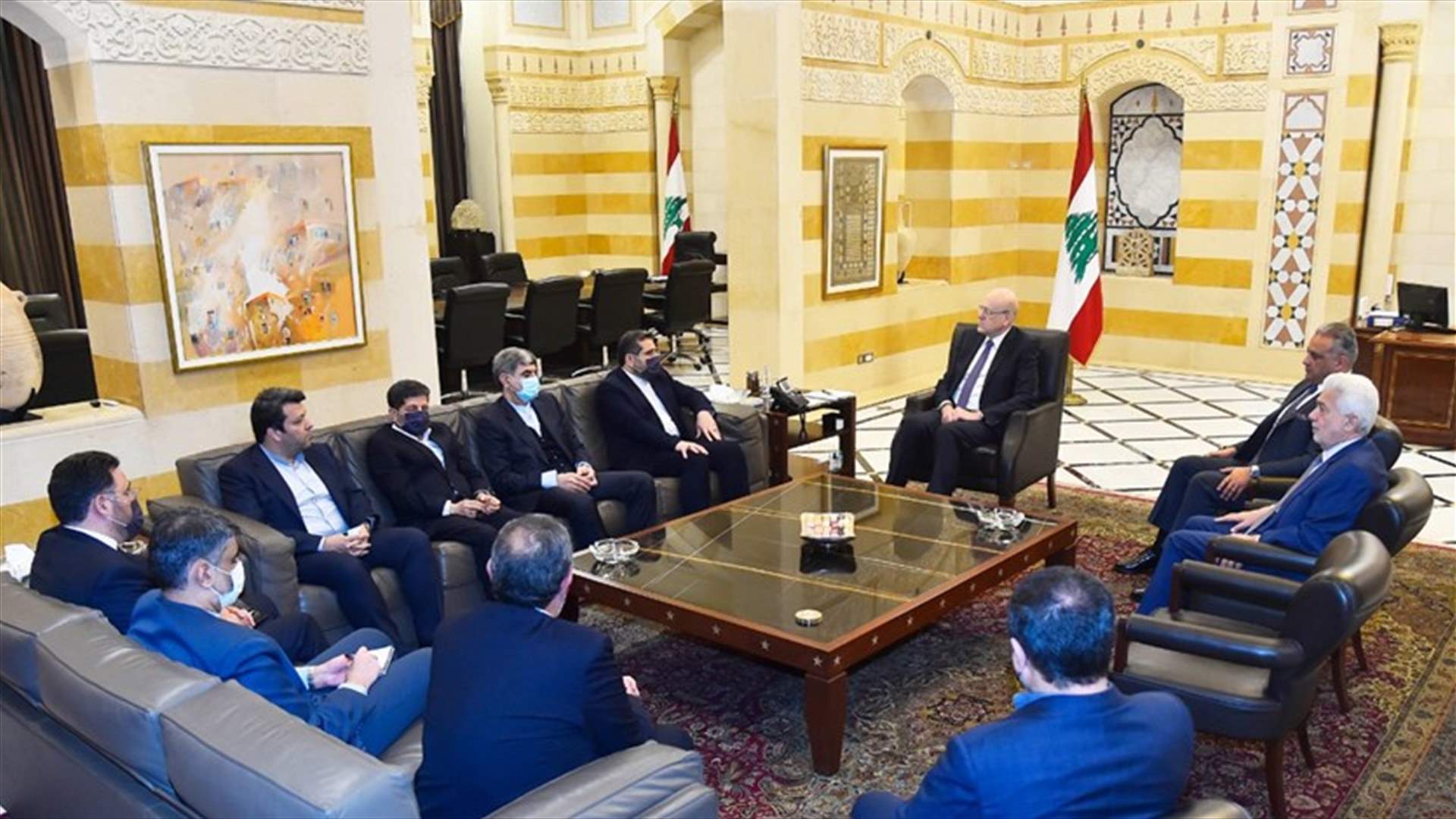ميقاتي التقى وزير الثقافة الايراني واكد دعمه عمل الهيئة الوطنية لمكافحة الفساد