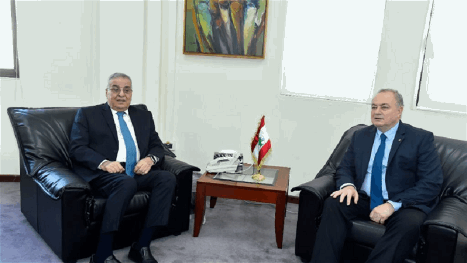 بو حبيب استقبل السفير الروسي... وهذا ما جرى بحثه