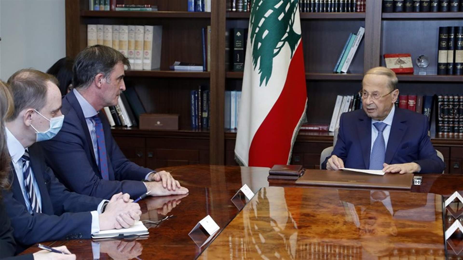 عون عرض مع وفد صندوق النقد مراحل إنجاز خطة التعافي الاقتصادي: لا مصلحة للبنان التأخير في إنجازها