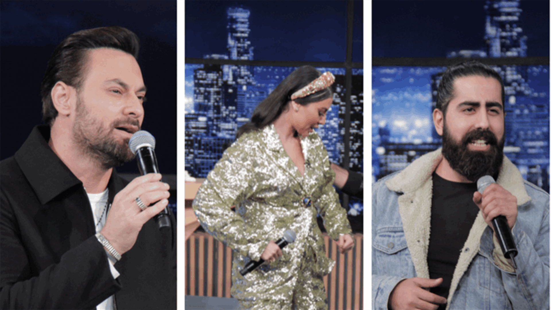 هادي أسود ومريم حسين وجو شمعون في حلقة فنية بامتياز في لهون وبسّ (فيديو)