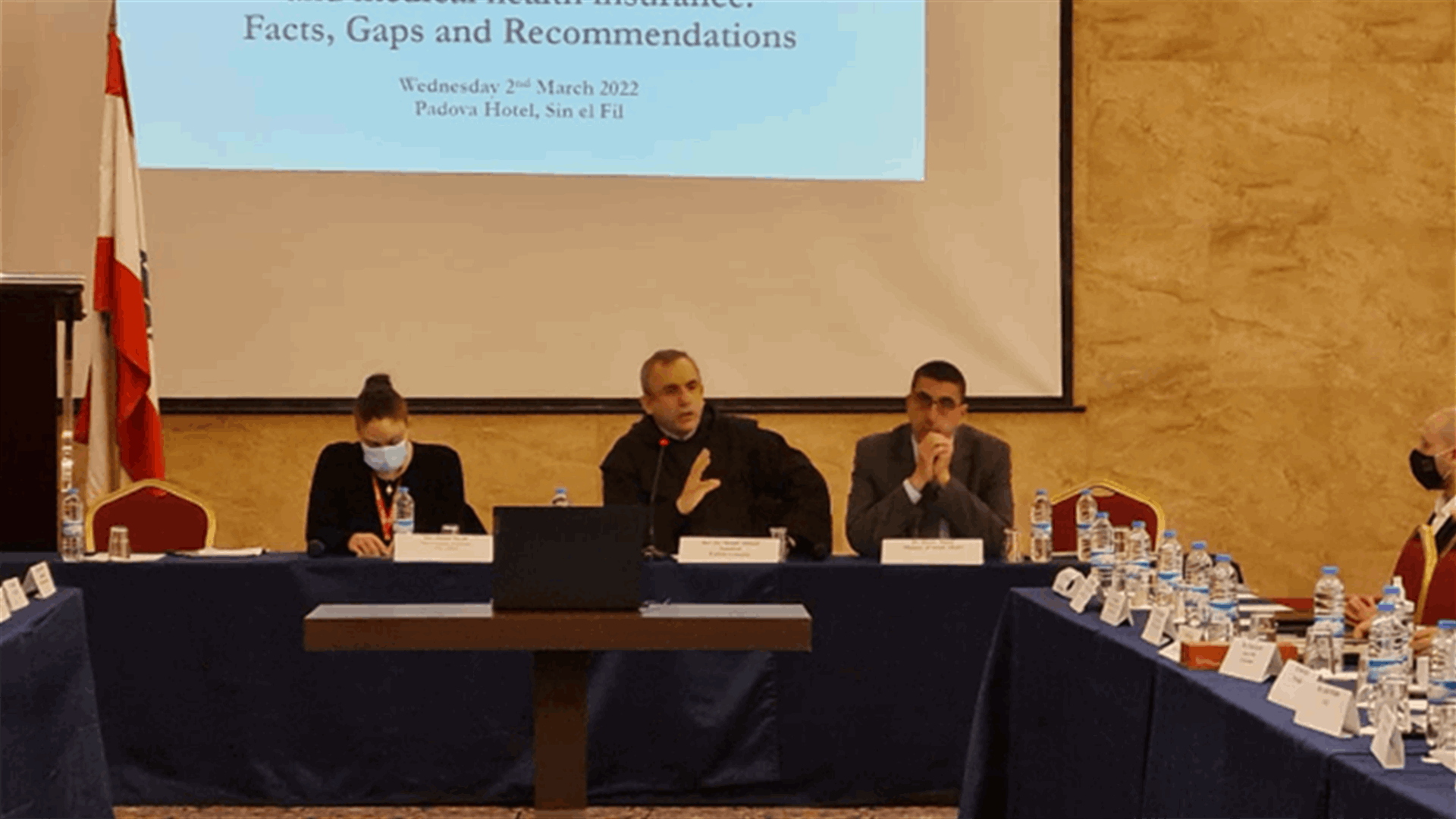 الحجار في طاولة مستديرة لكاريتاس: أسمى أعمال المحبة تحرير أموال المودعين عبود: نخدم ونصون قلب الانسان ليعيش بكرامته