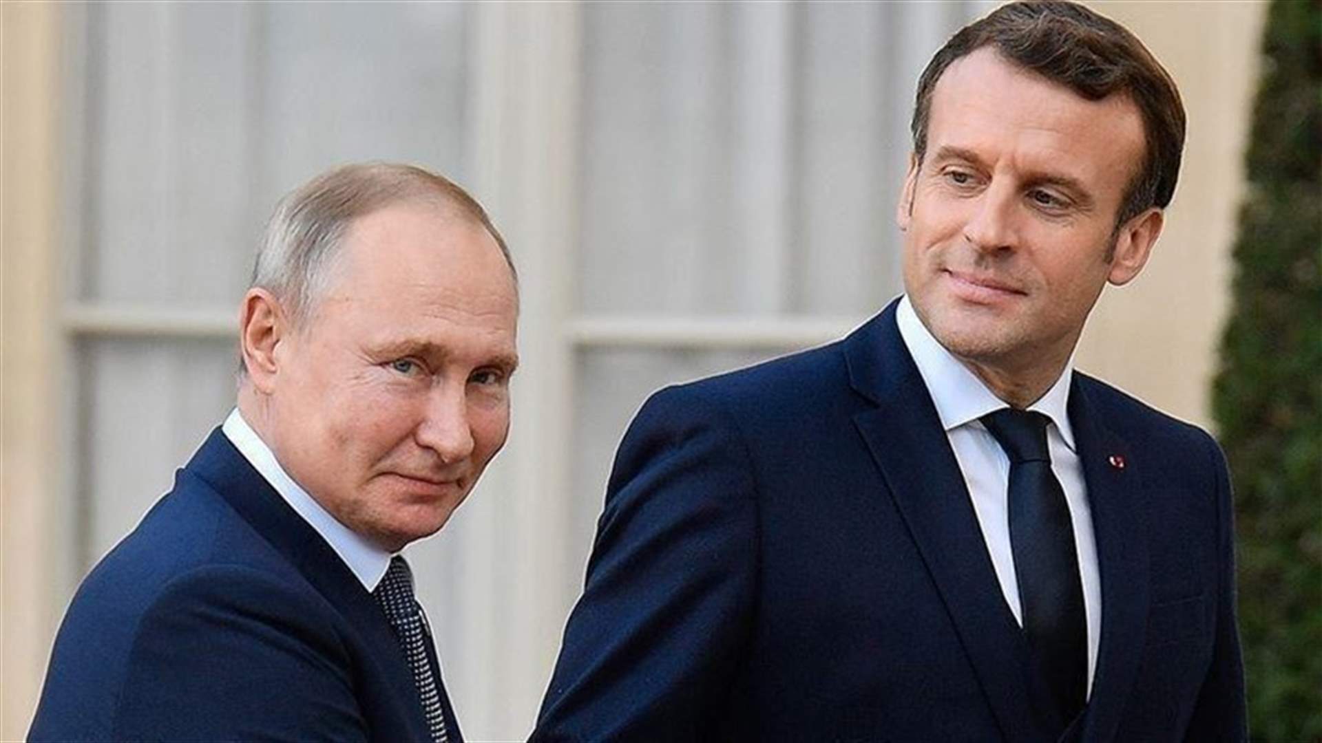 France's Macron told Putin: "You are lying to yourself" - French official