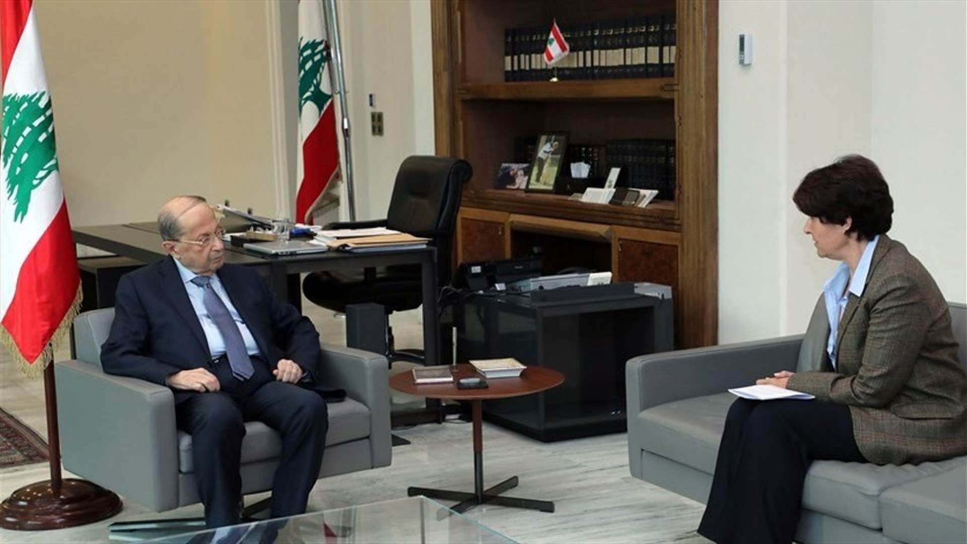 في التفصيل... هذا ما طرحته غريو على عون (الجمهورية)