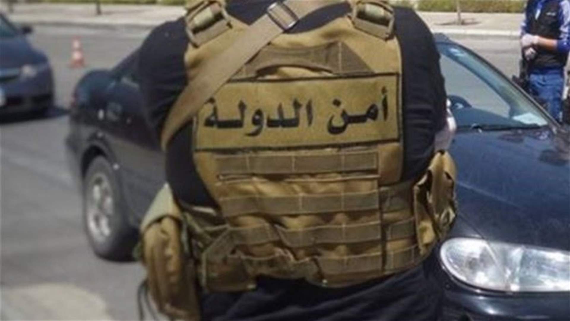 توقيف شحص خزّن كمية من النيترات
