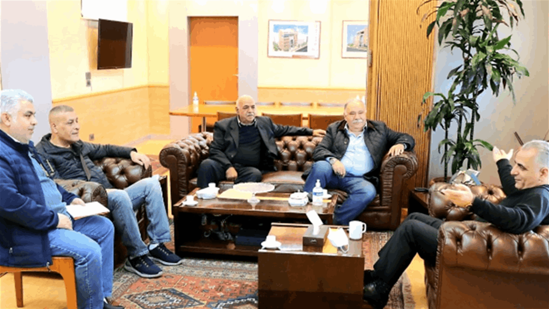 رئيس اتحاد نقابات العمال بحث مع كركي في حماية الضمان الاجتماعي وتعويضات نهاية الخدمة