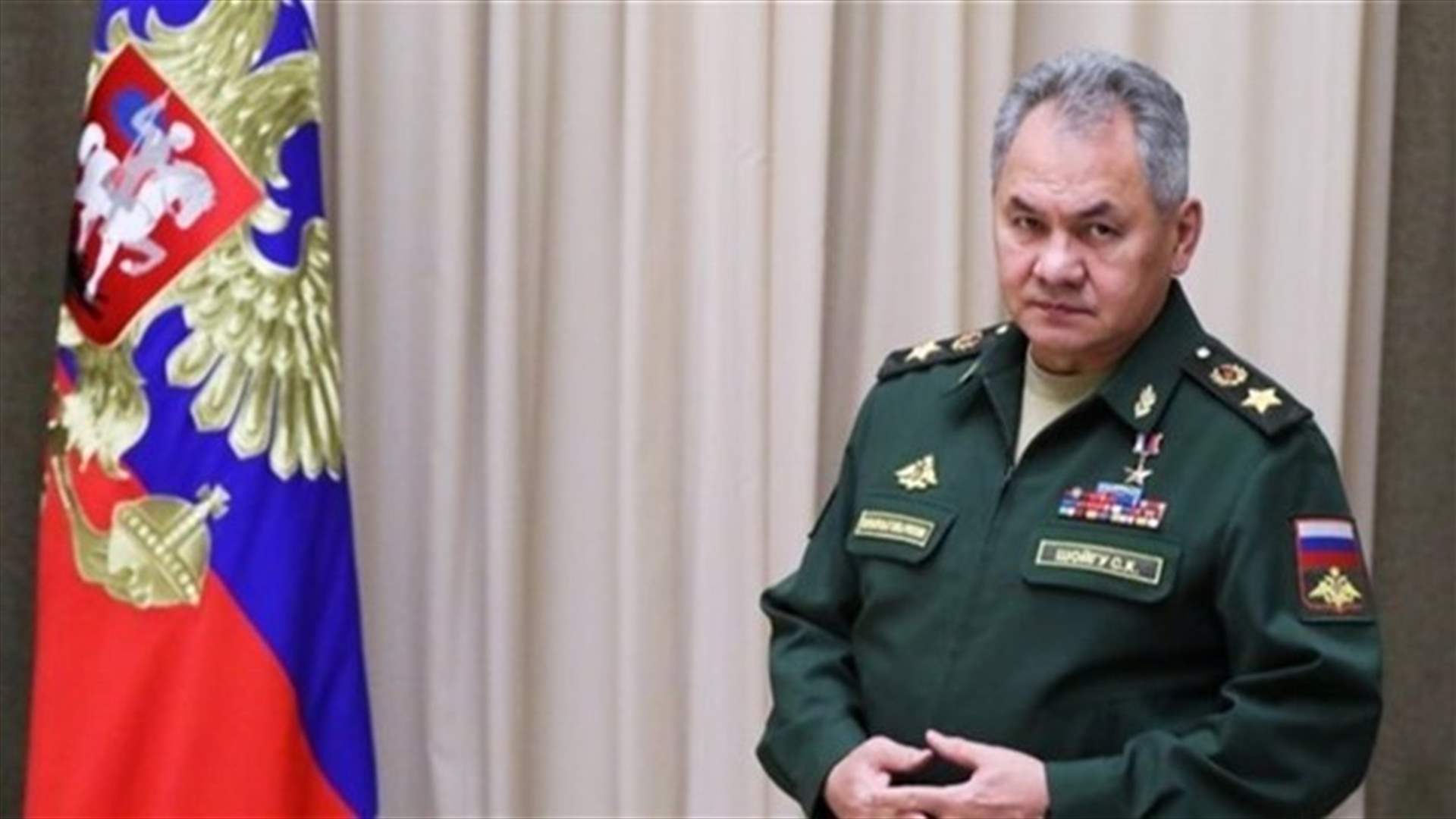 وزير الدفاع الروسي لغوتيريش: محادثات السلام الأوكرانية لم تحرز أي تقدم