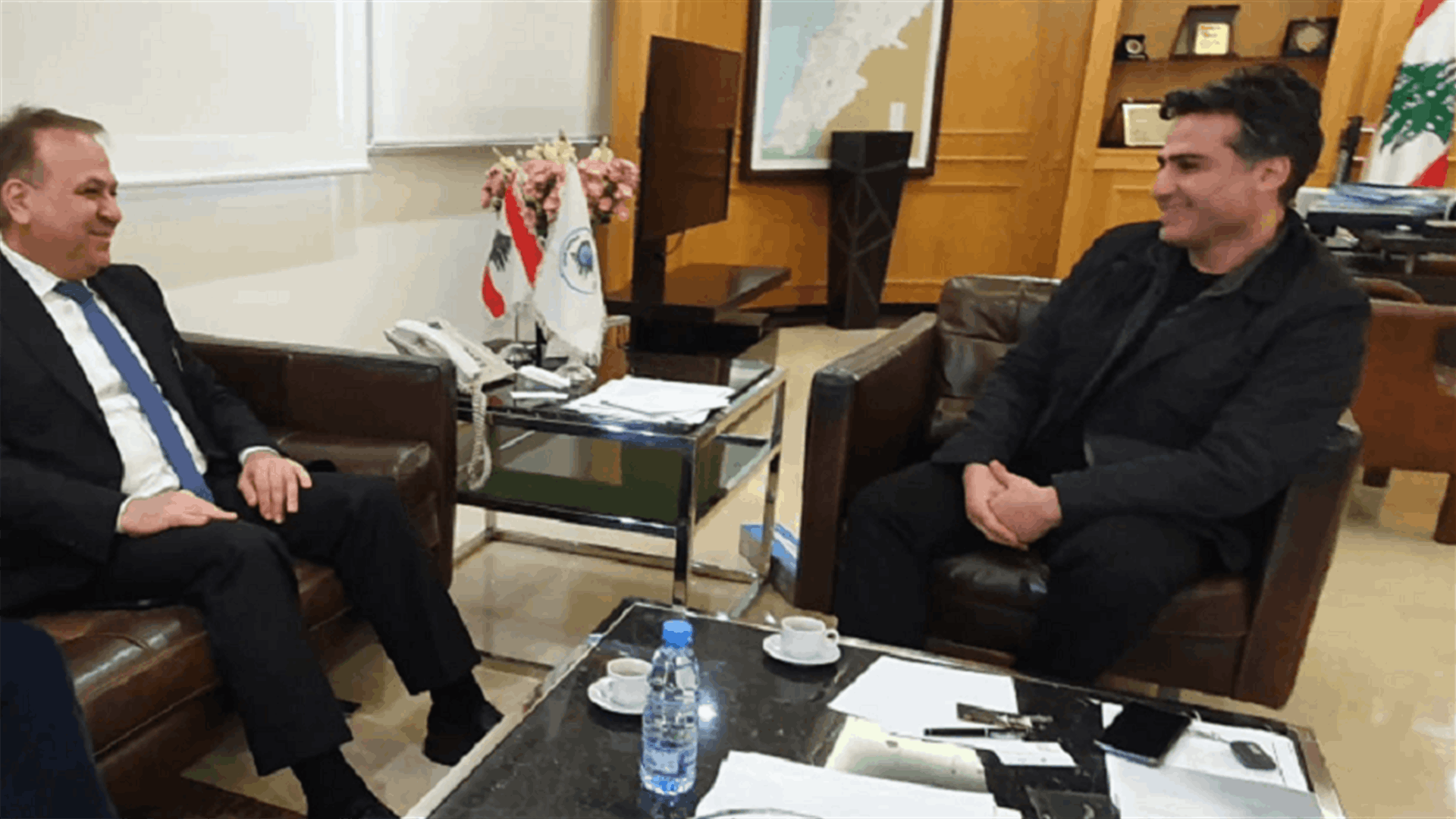 حميه استقبل السفير الحبحاب ناقلا رسالة من المسؤولين العراقيين
