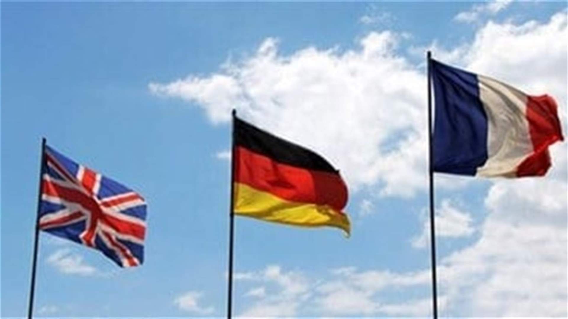 France, UK, Germany say Iran deal could collapse on Russian demands