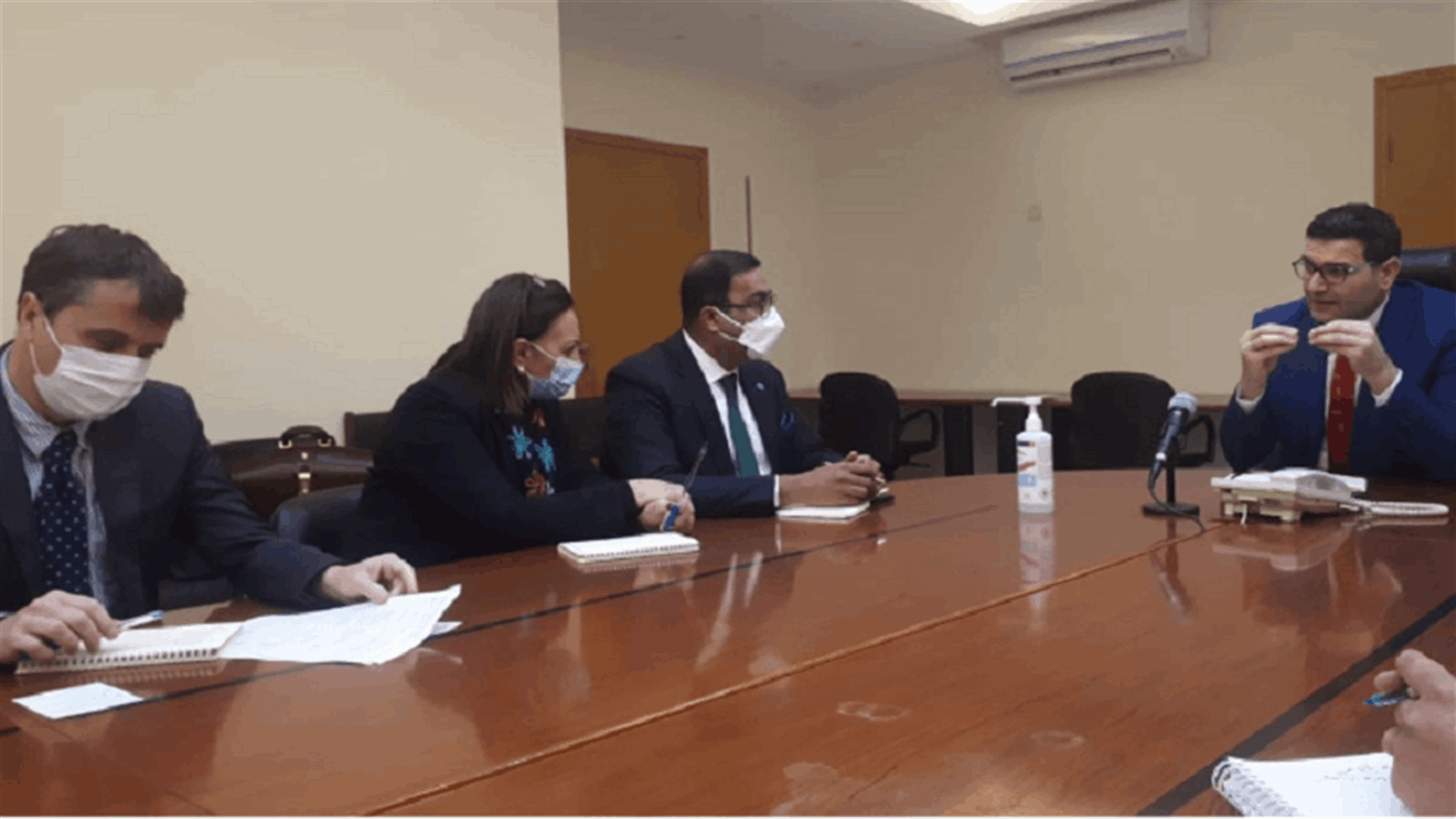 وزير الزراعة التقى وفد "الفاو"... هذا ما جرى بحثه