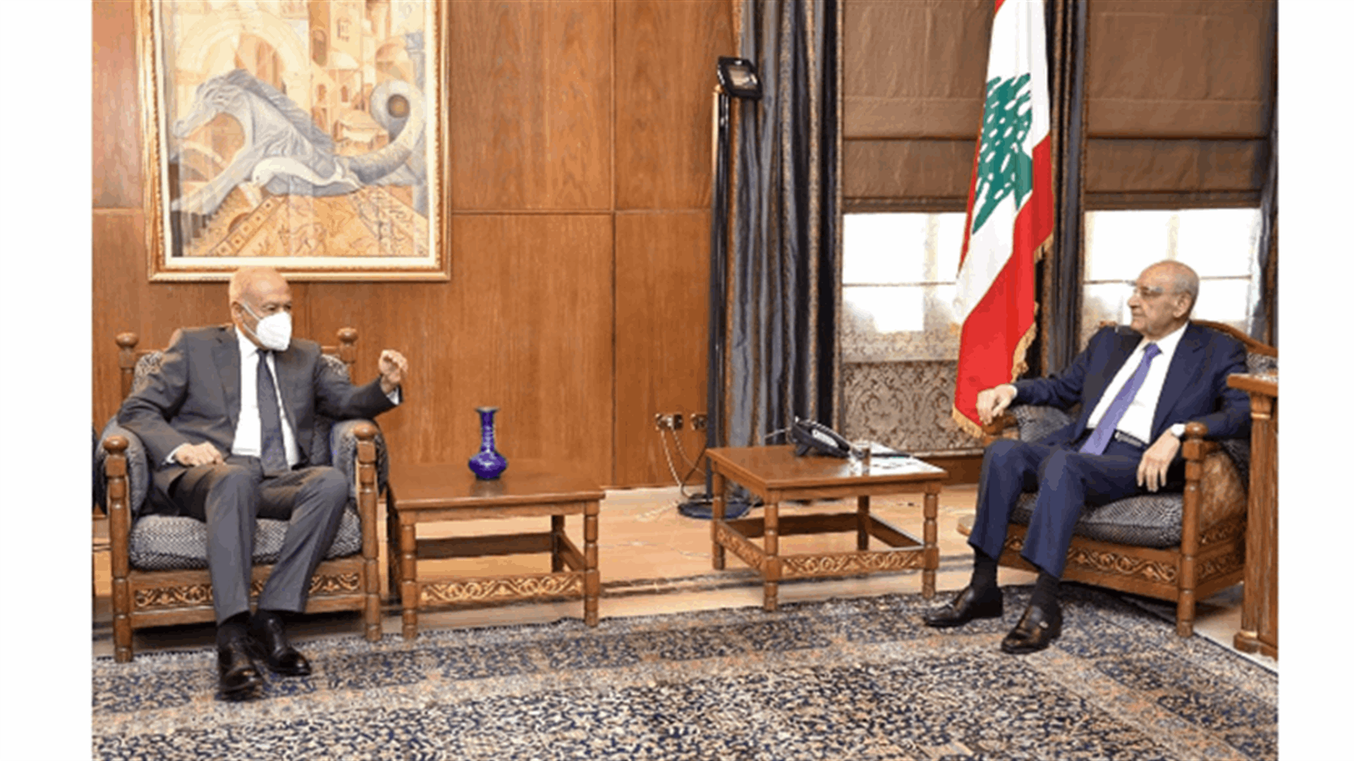 ابو الغيط من عين التينة: لدى بري تصميم أكيد في عقد الانتخابات في موعدها