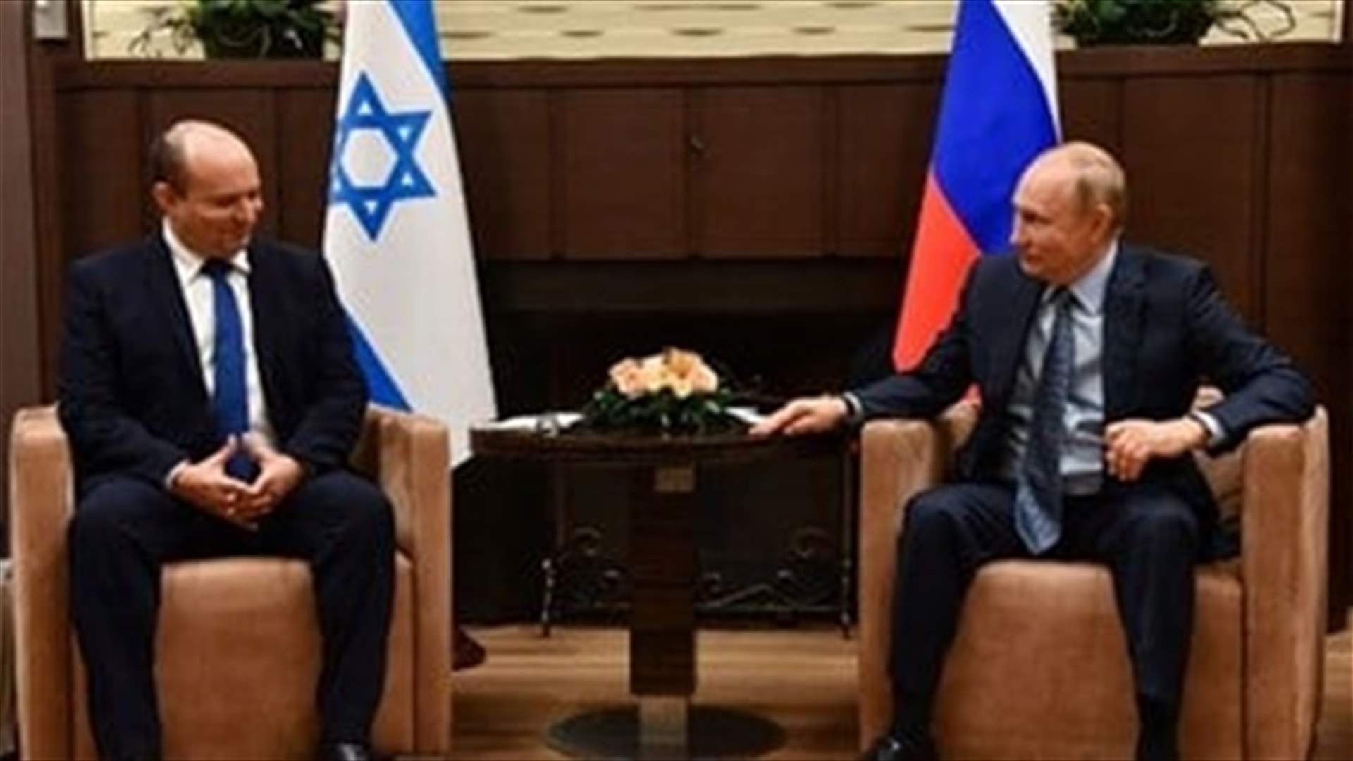 بوتين يبحث قضية أوكرانيا مع رئيس الوزراء الإسرائيلي