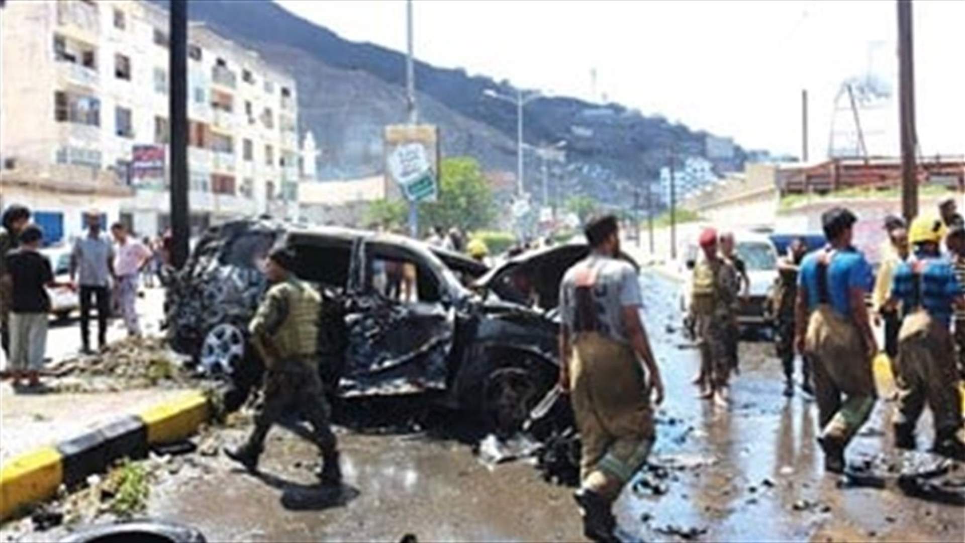Car bomb hits convoy of southern military commander in Yemen