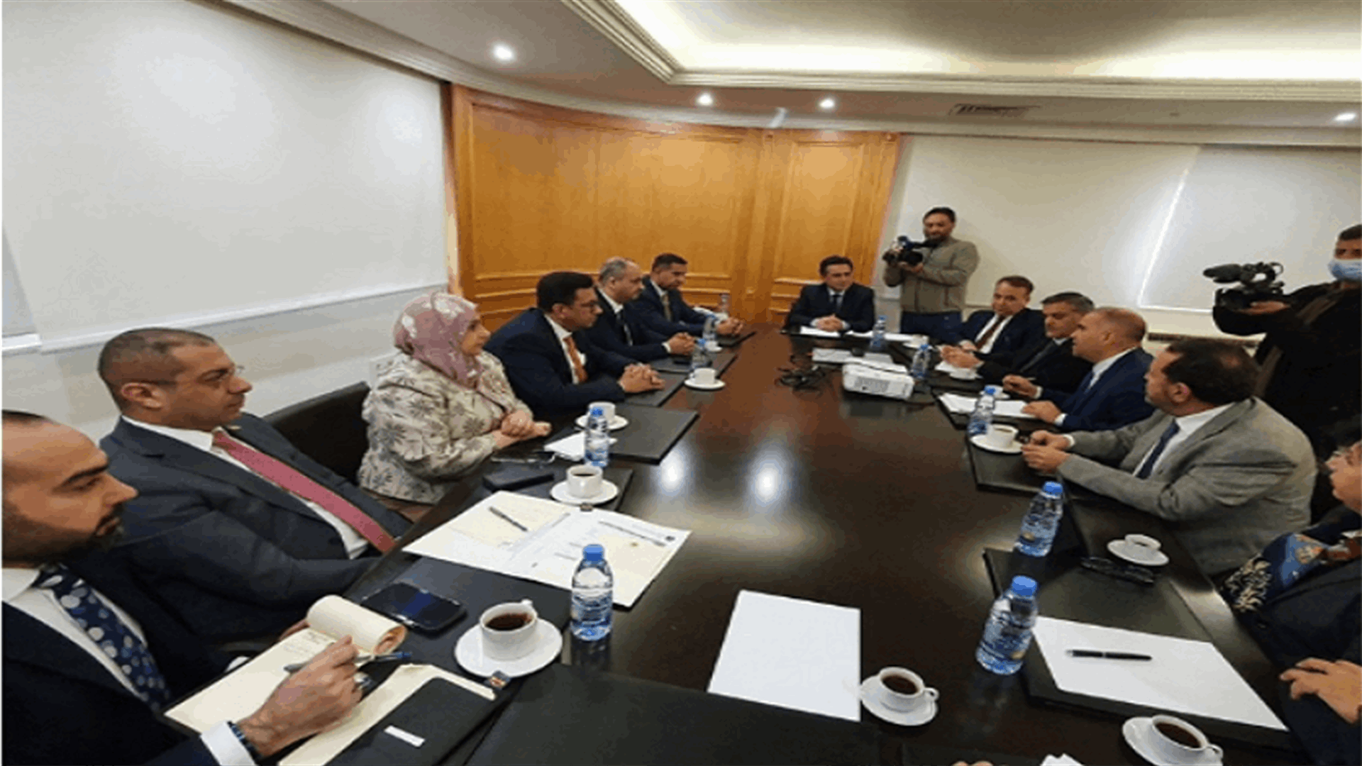 حميه اجتمع مع وفد من رئاسة الحكومة العراقية: لولا الفيول العراقي لكان لبنان في عتمة شاملة
