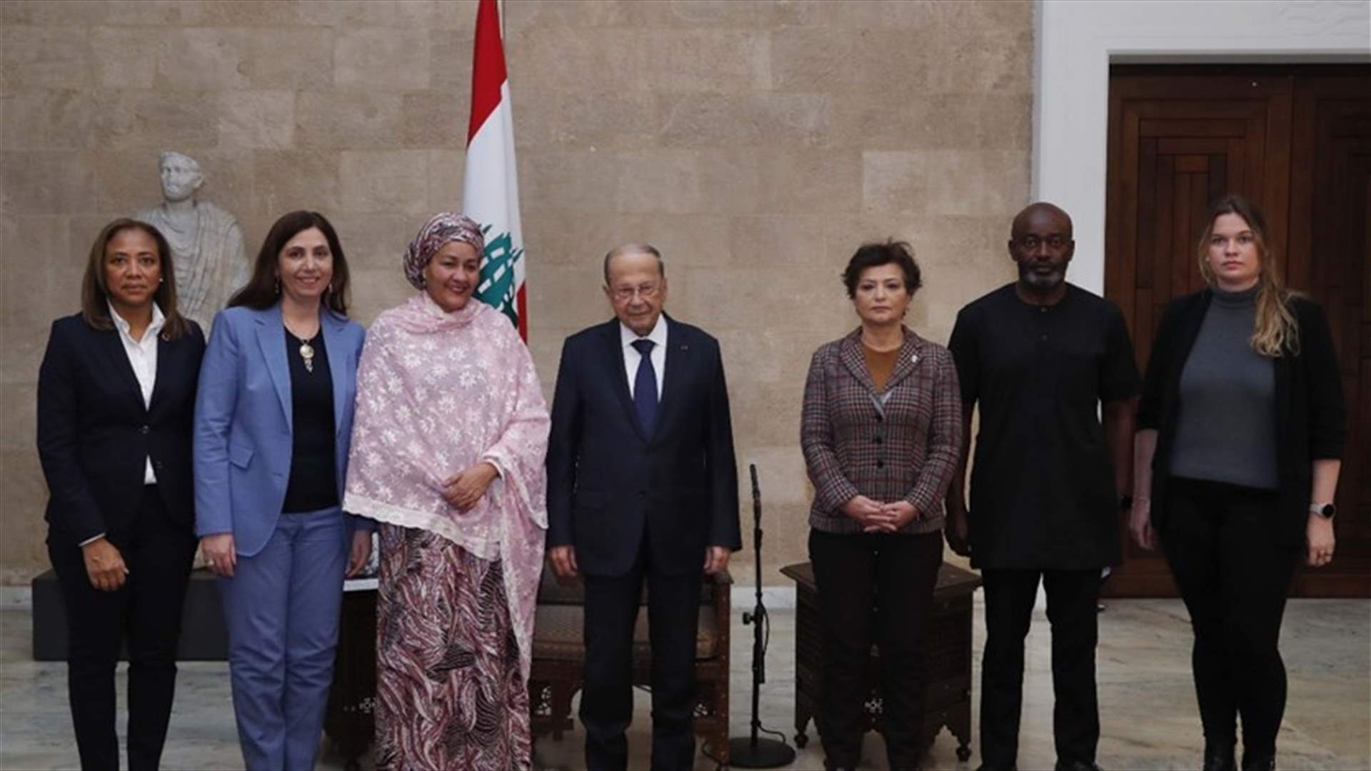 عون لنائبة الأمين العام للأمم المتحدة: لبنان بحاجة إلى مساعدات دولية لمواجهة ظروفه الإقتصادية والإجتماعية