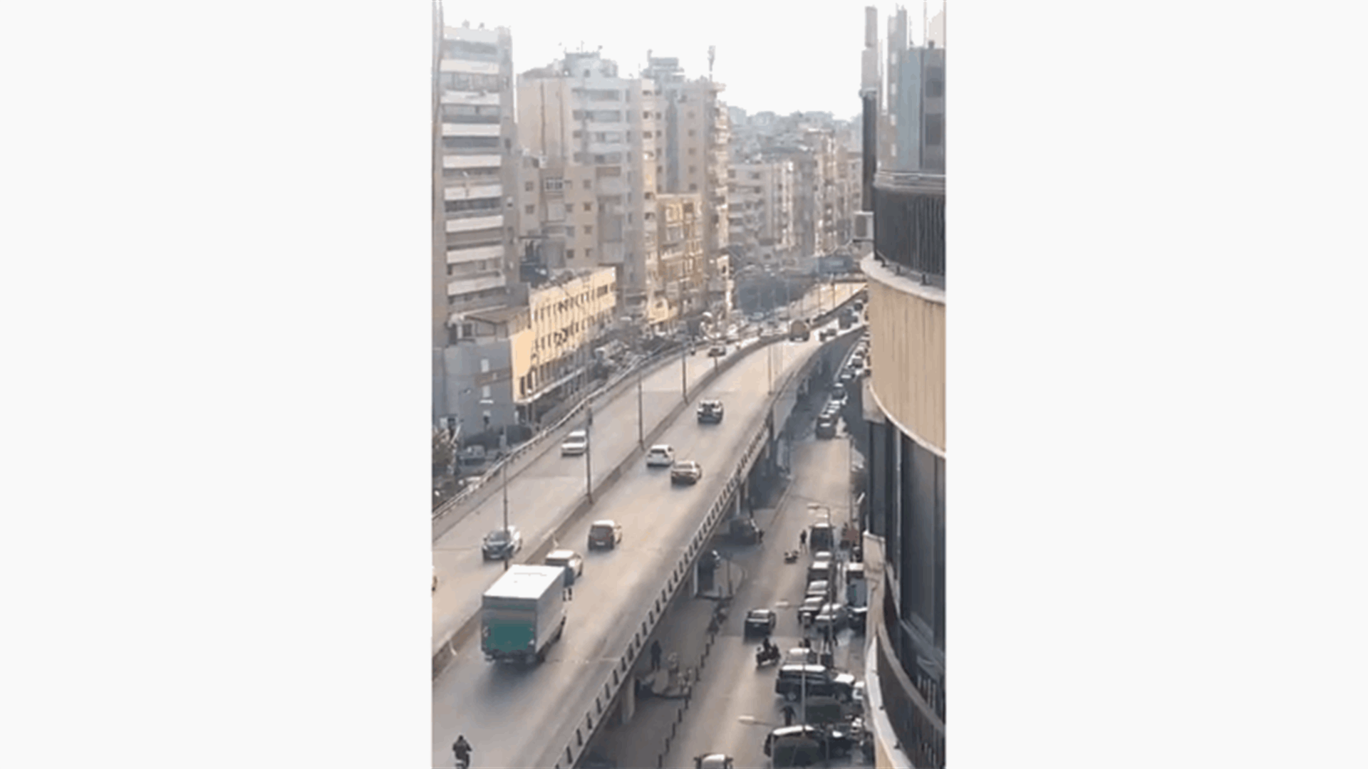 اشتباكات في بئر العبد والسبب: المولدات (فيديو)