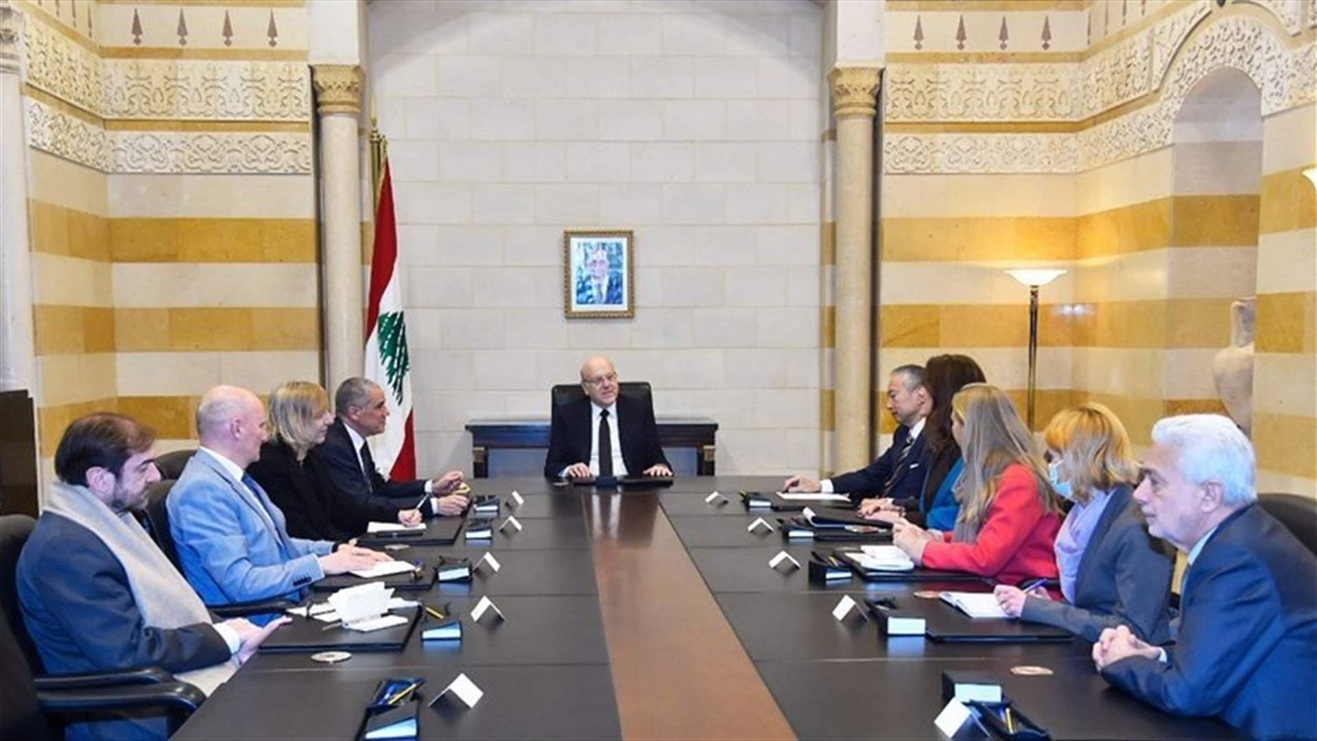 PM Mikati holds series of meetings