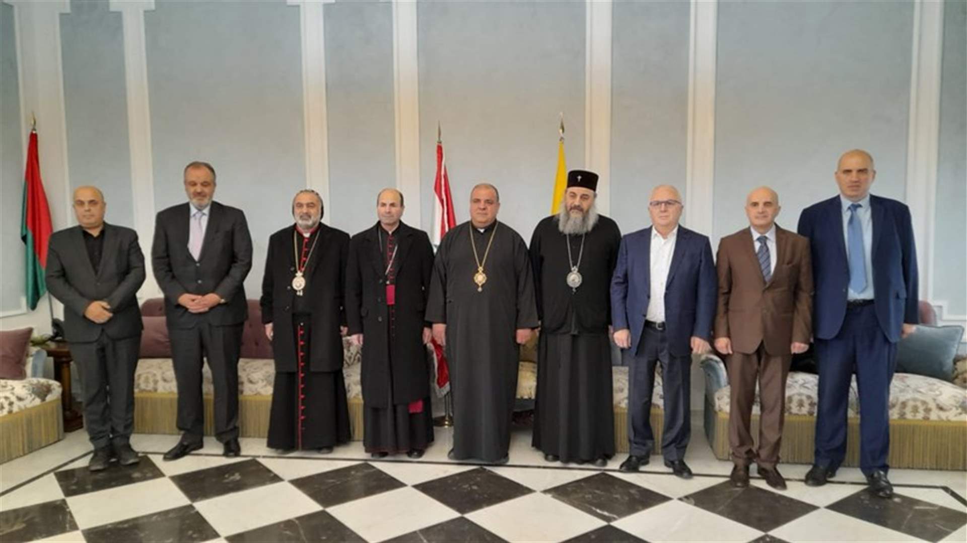 اجتماع في مطرانية سيدة النجاة للروم الملكيين الكاثوليك في زحلة للبحث في موضوع الامن الغذائي