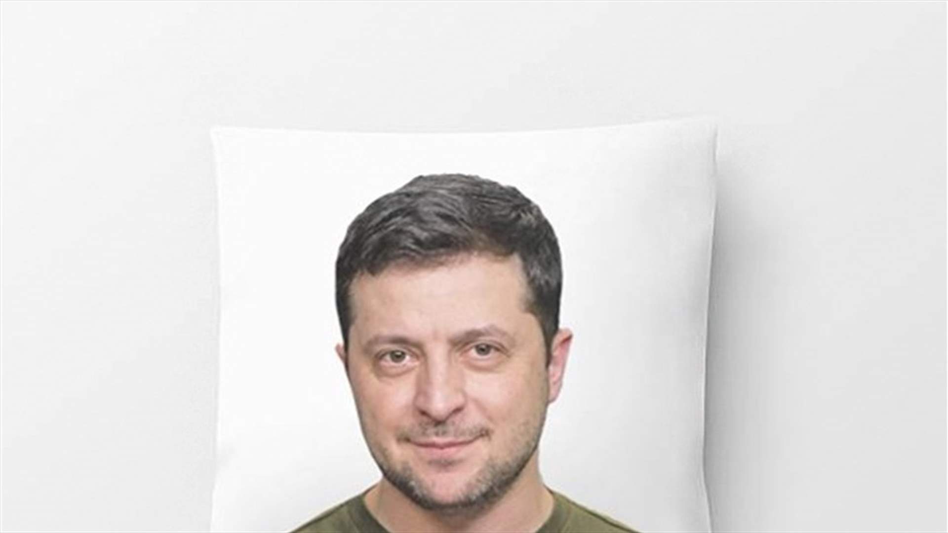 In bed with the Ukrainian president: Czech designer sells pillows with Zelenskiy's face