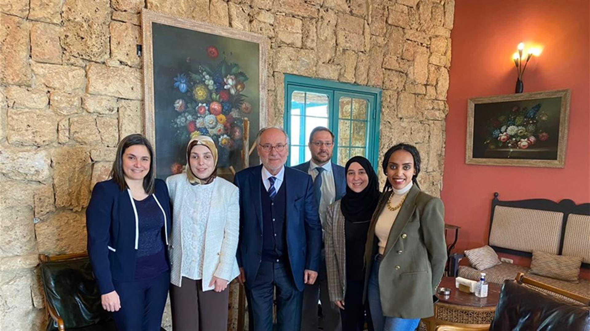 ‎الحلبي  التقى مستشارة بايدن لحقوق ذوي الإحتياجات سارة منقارة