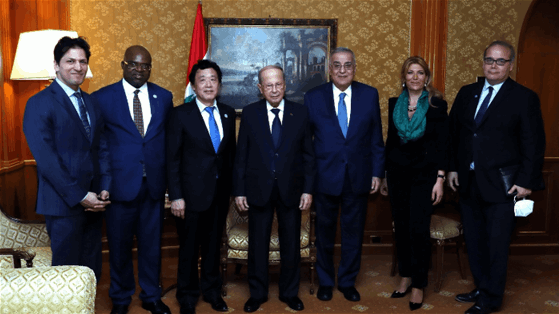 عون التقى مدير الفاو ومدير برنامج الأغذية العالمي وطلب دعم اقتراح انشاء صندوق دعم وطني للبنان