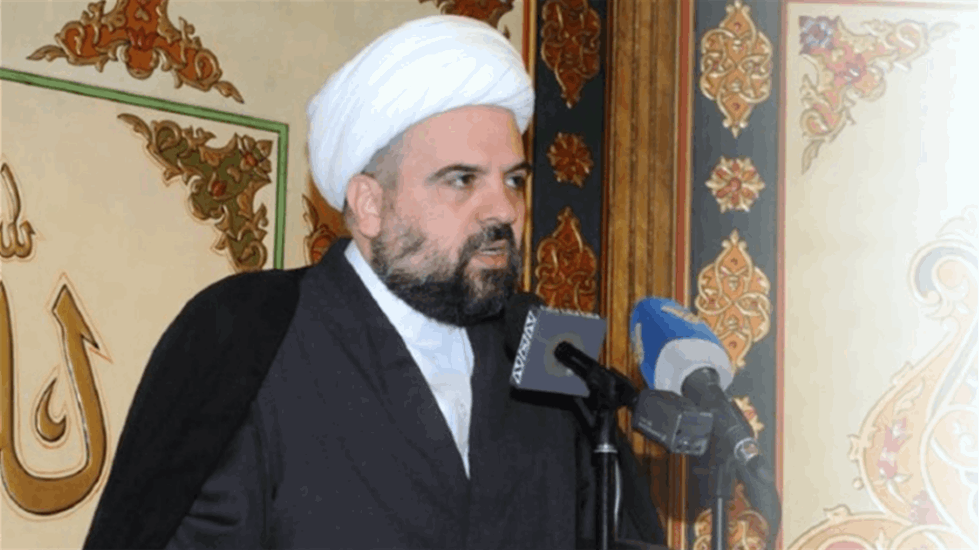 قبلان: لا وجود للبنان بدون سلاح المقاومة
