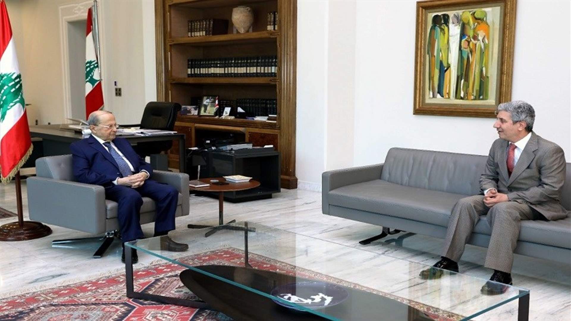 عون تابع أوضاع اللبنانيين في أوكرانيا واستقبل الرئيس العام للآباء الكبوشيين ورئيس الرابطة المارونية
