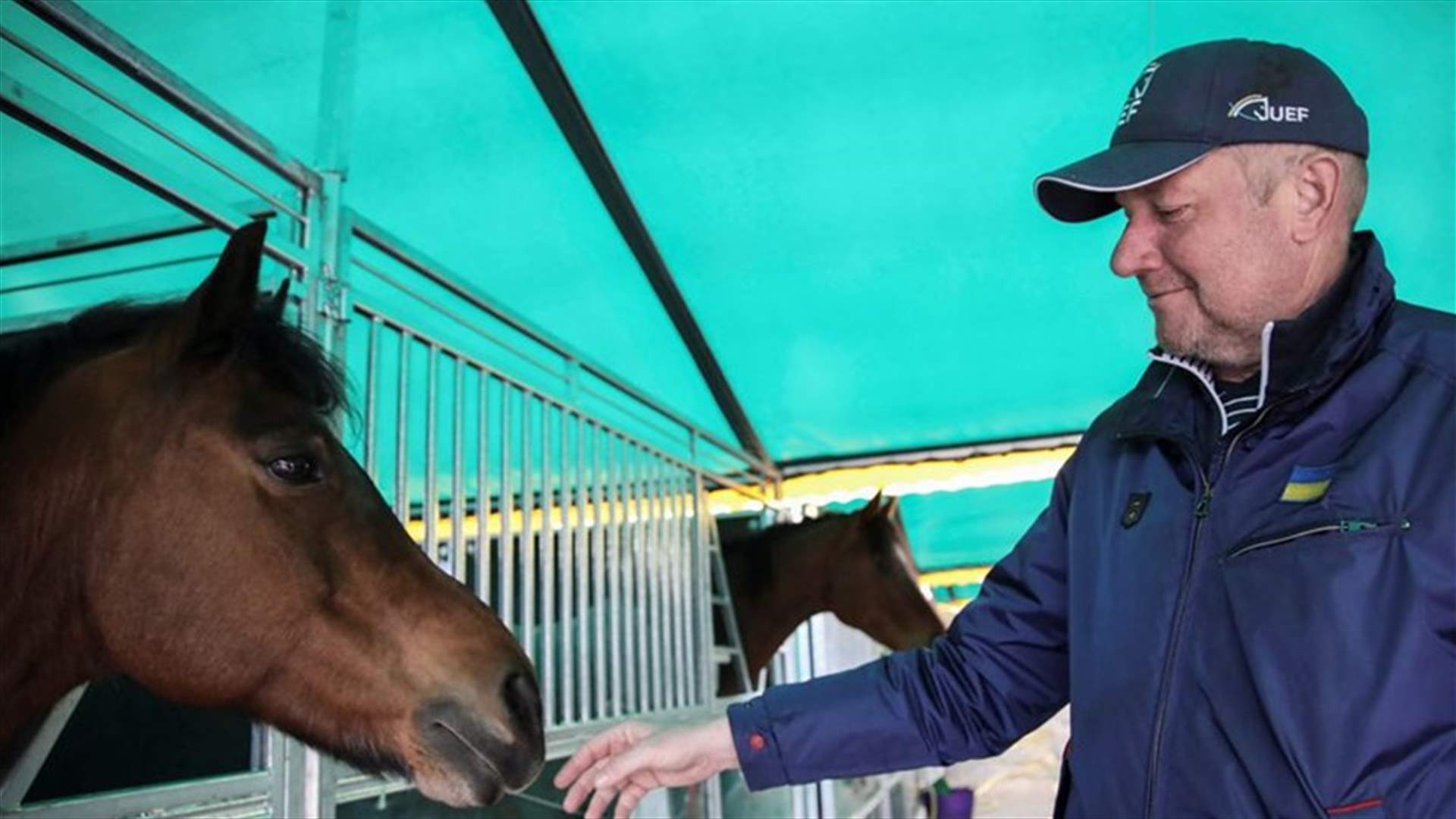 Equestrians race to save horses abandoned in Ukraine warzones