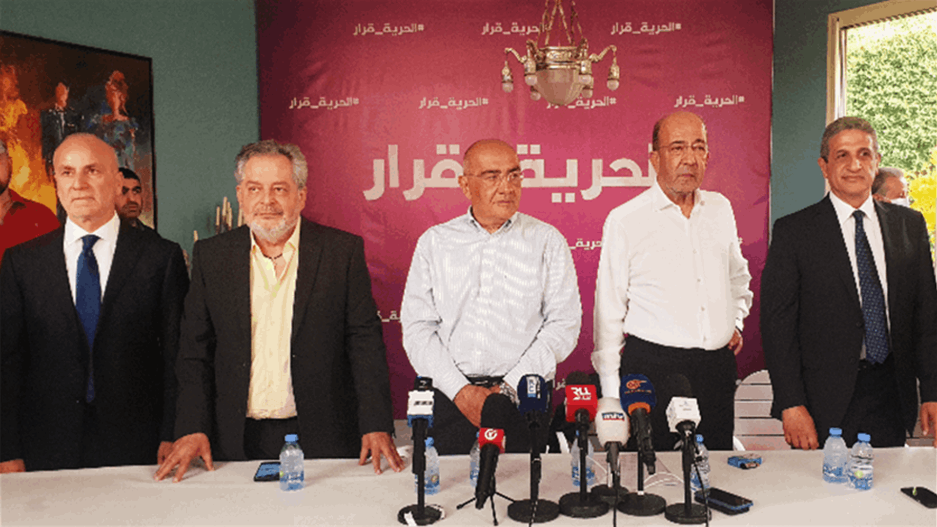 البون اعلن من منزله في جونية لائحة "الحرية قرار"... سعيد: سنرفع من داخل مجلس النواب شعار رفع الإحتلال الإيراني