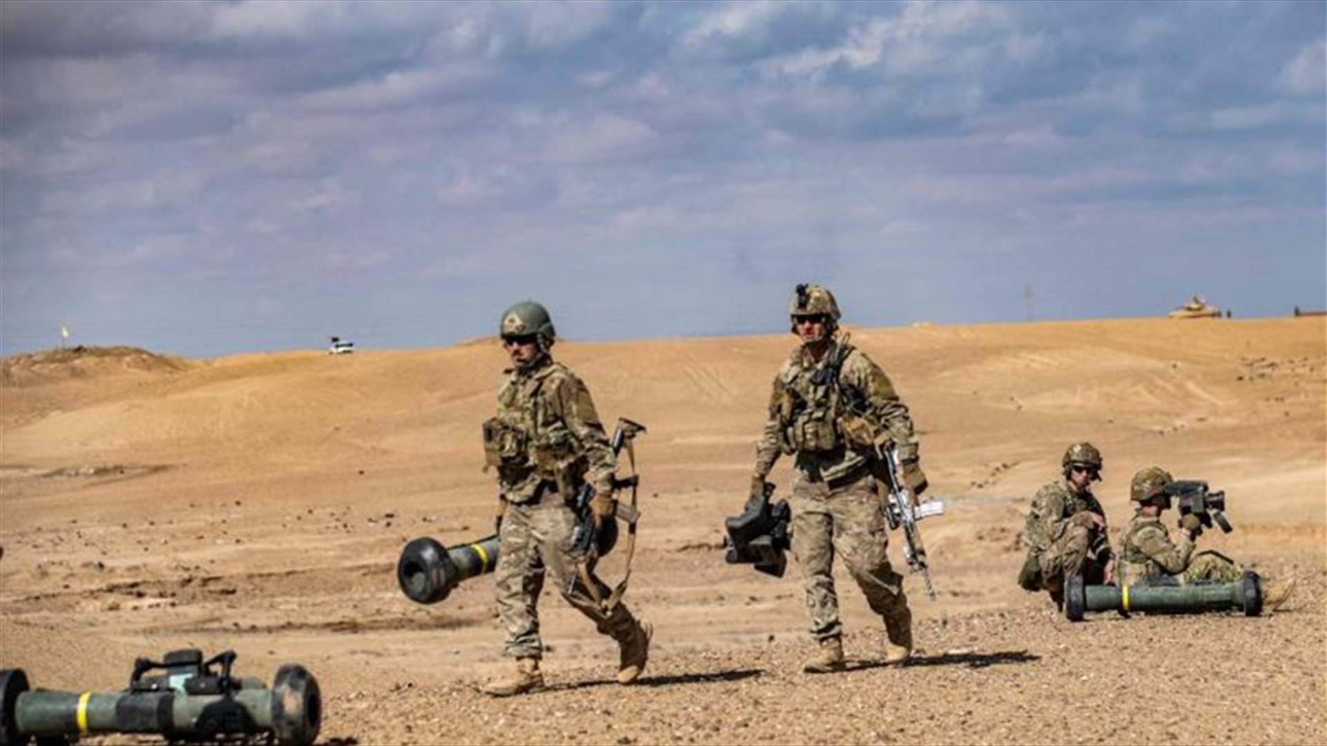 إصابة أربعة عسكريين أميركيين بهجوم صاروخي في شمال شرق سوريا