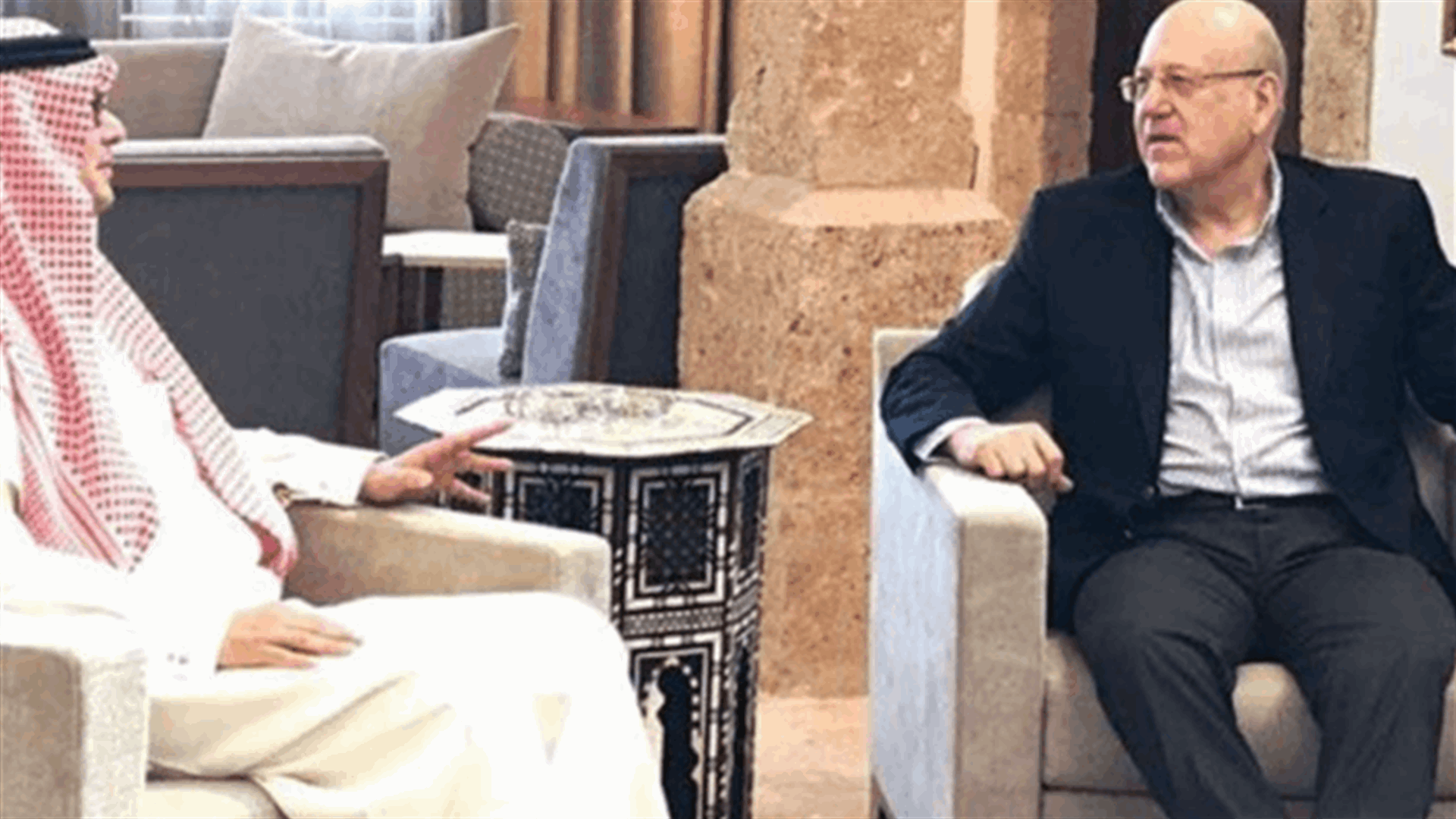 بخاري اتصل بميقاتي... وهذا ما اتفقا عليه