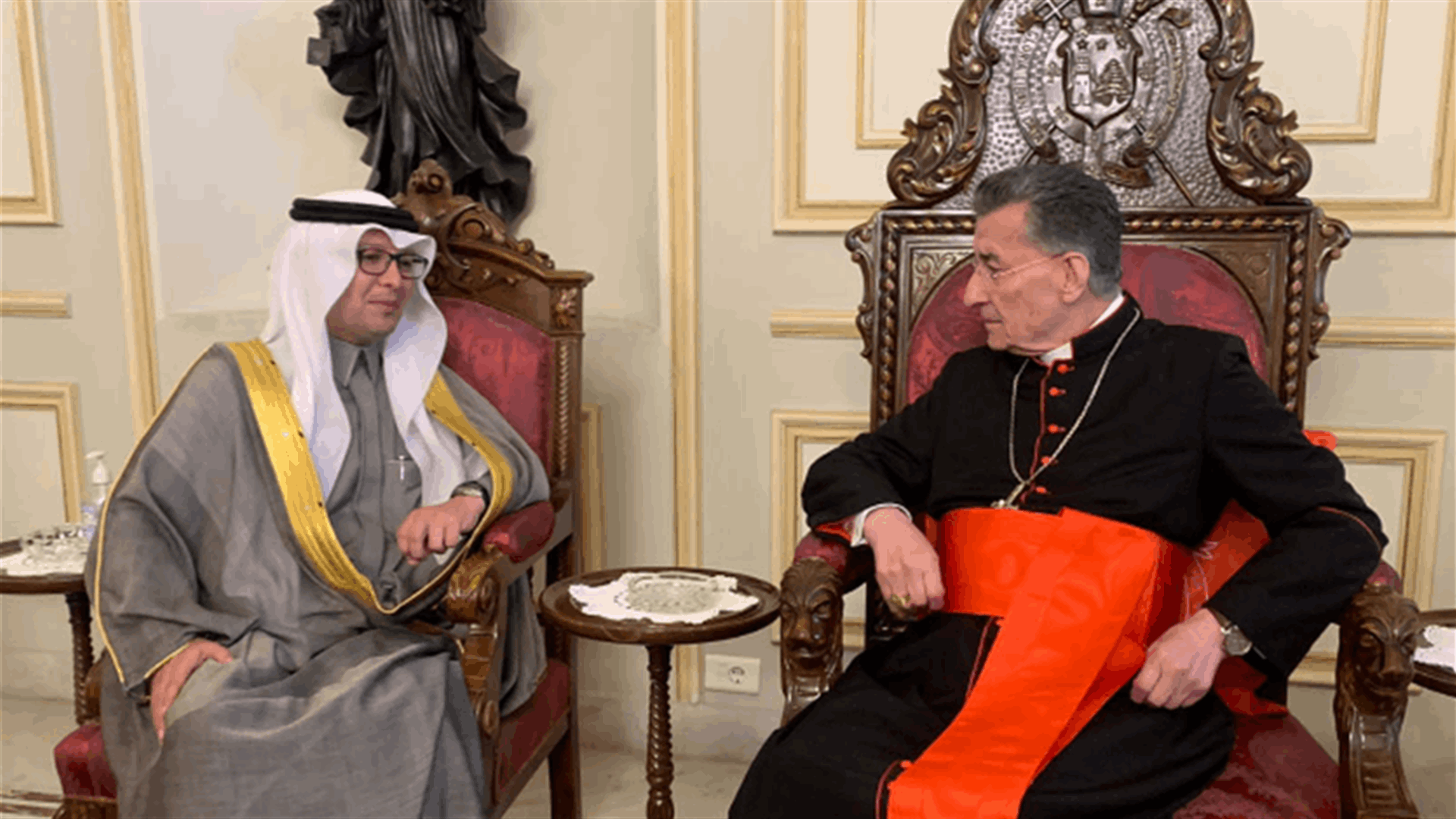 الراعي عرض من البخاري الاوضاع العامة: عودة سفراء دول الخليج عكست ارتياحا لبنانيا وطنيا