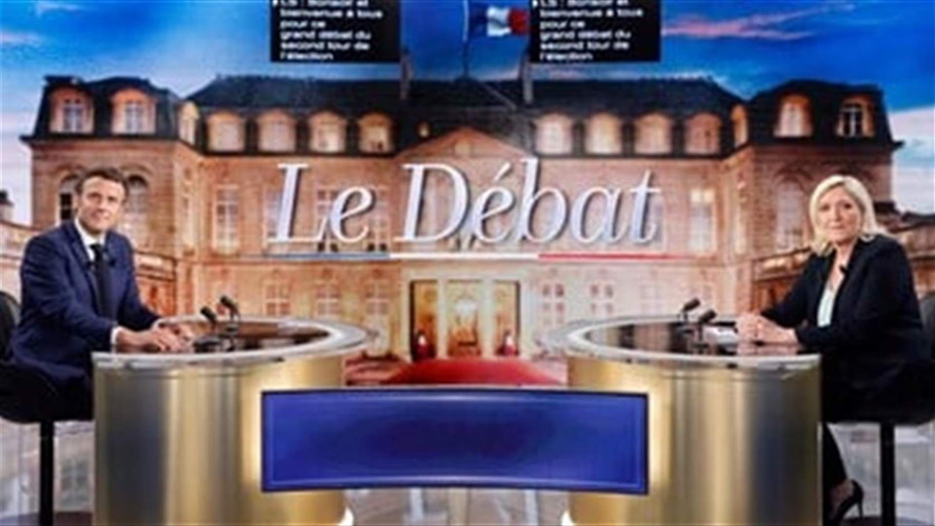 Macron accuses Le Pen of pushing for &quot;civil war&quot; in France by wanting to ban Hijab