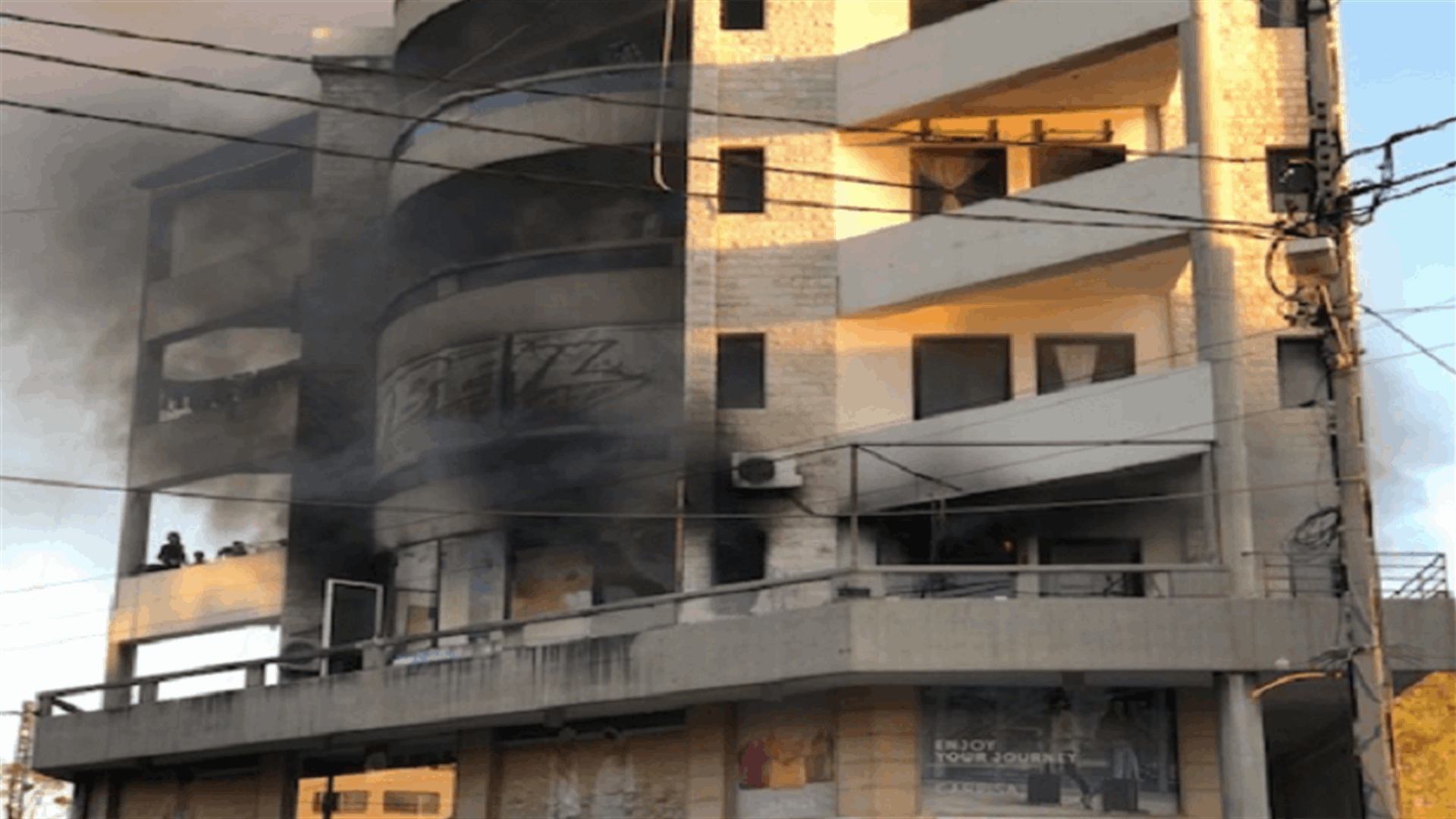 اصابة طفلة جراء حريق داخل شقة سكنية في جبيل