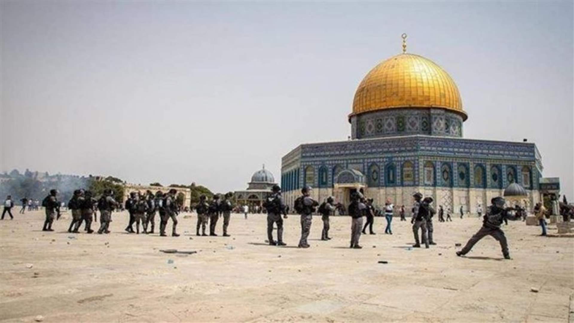 صدامات جديدة في باحة المسجد الأقصى في القدس الشرقية