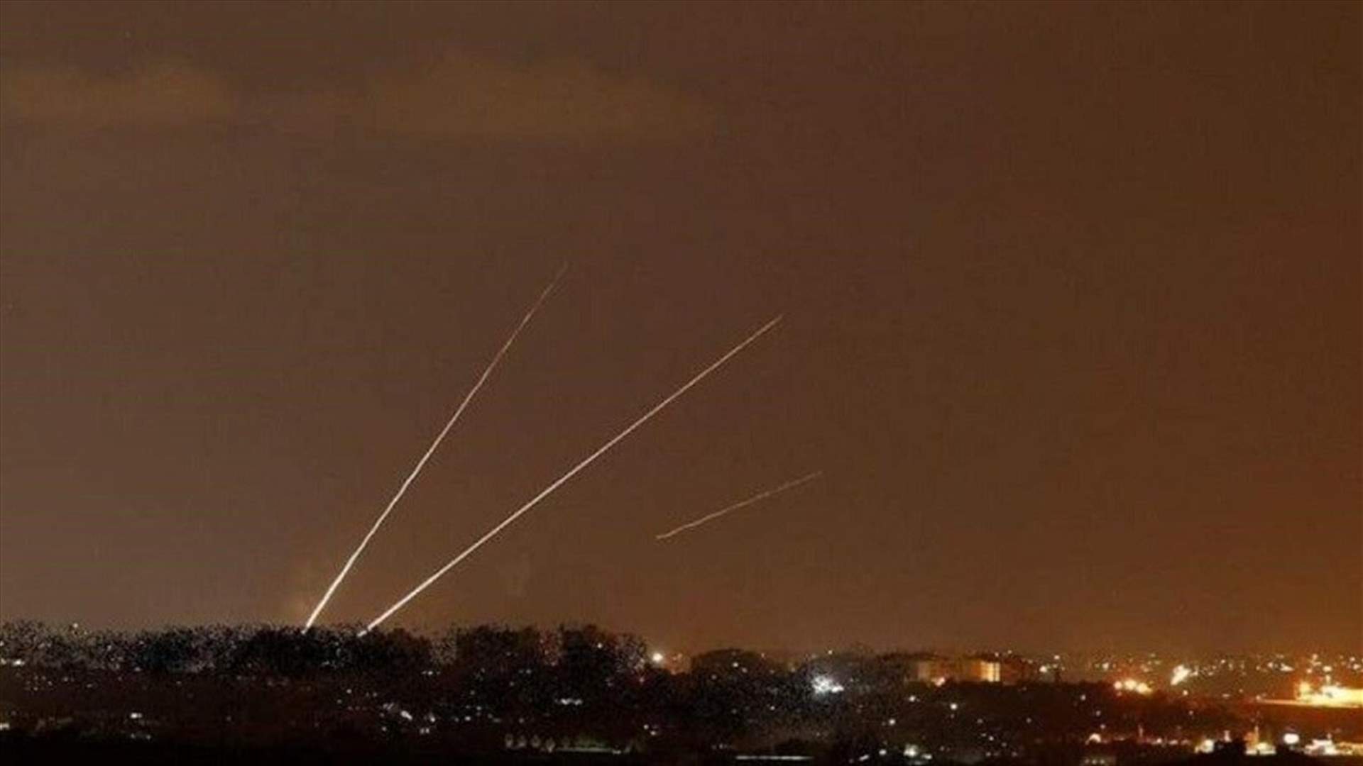 إطلاق صاروخَين من قطاع غزة باتجاه إسرائيل