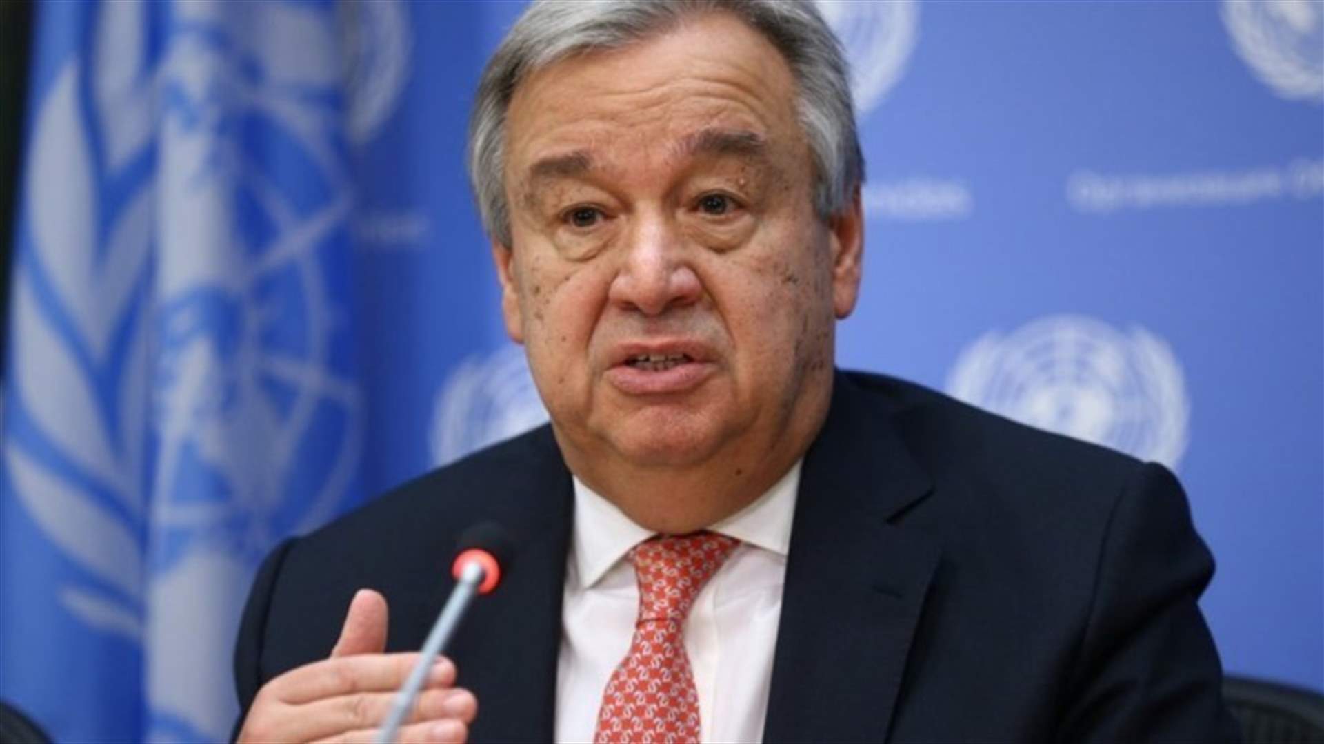 Antonio Guterres at Boutcha and Irpin this Thursday