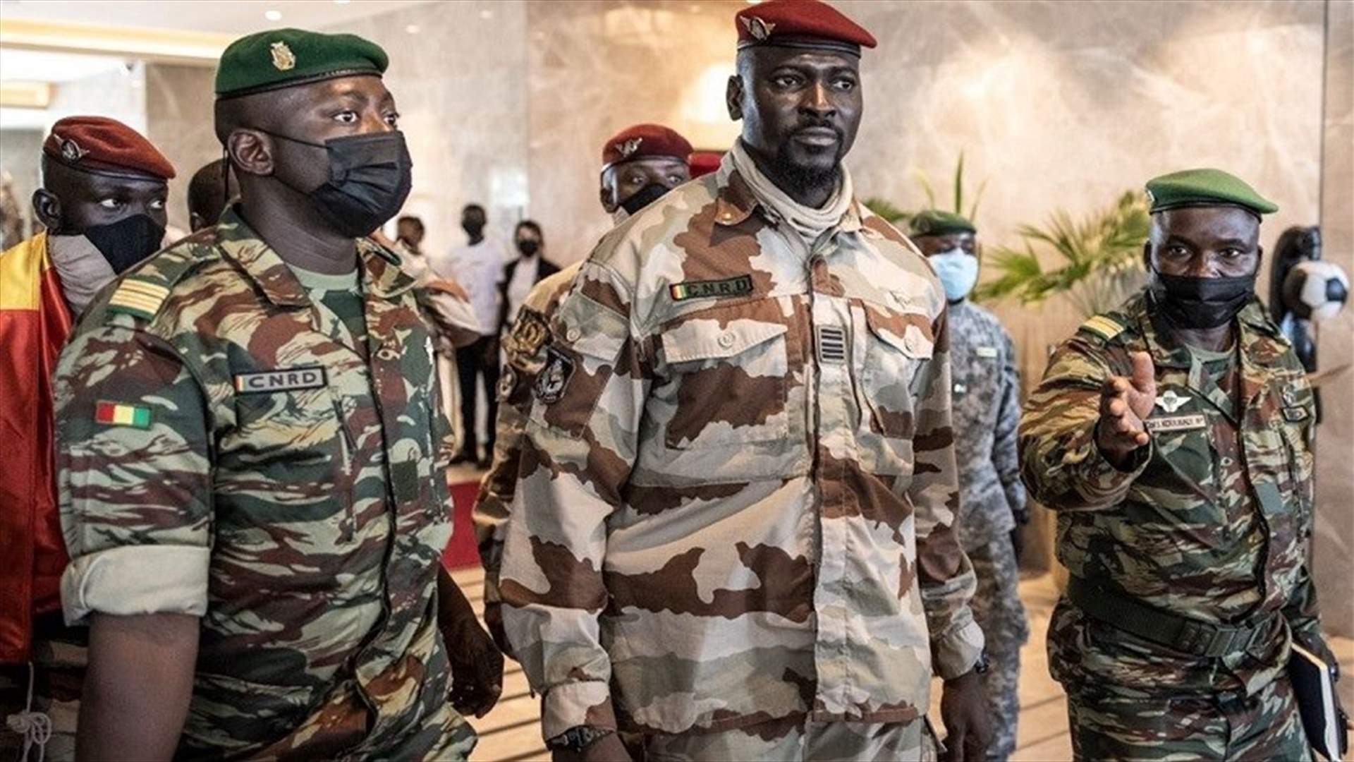 رئيس المجلس العسكري الحاكم في غينيا يقترح مدة زمنية للفترة الانتقالية