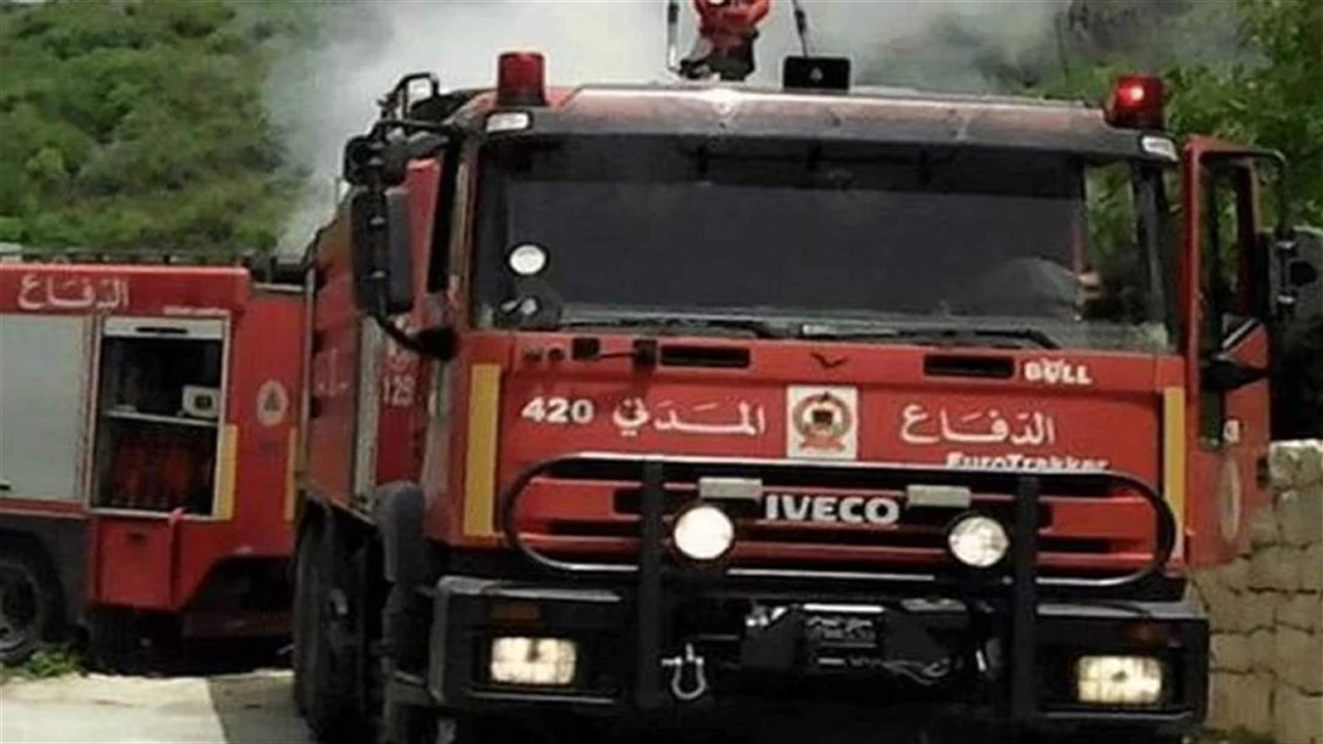 في رشميا... ضبط لص بعد سرقته بطاريتين لآليات الدفاع المدني