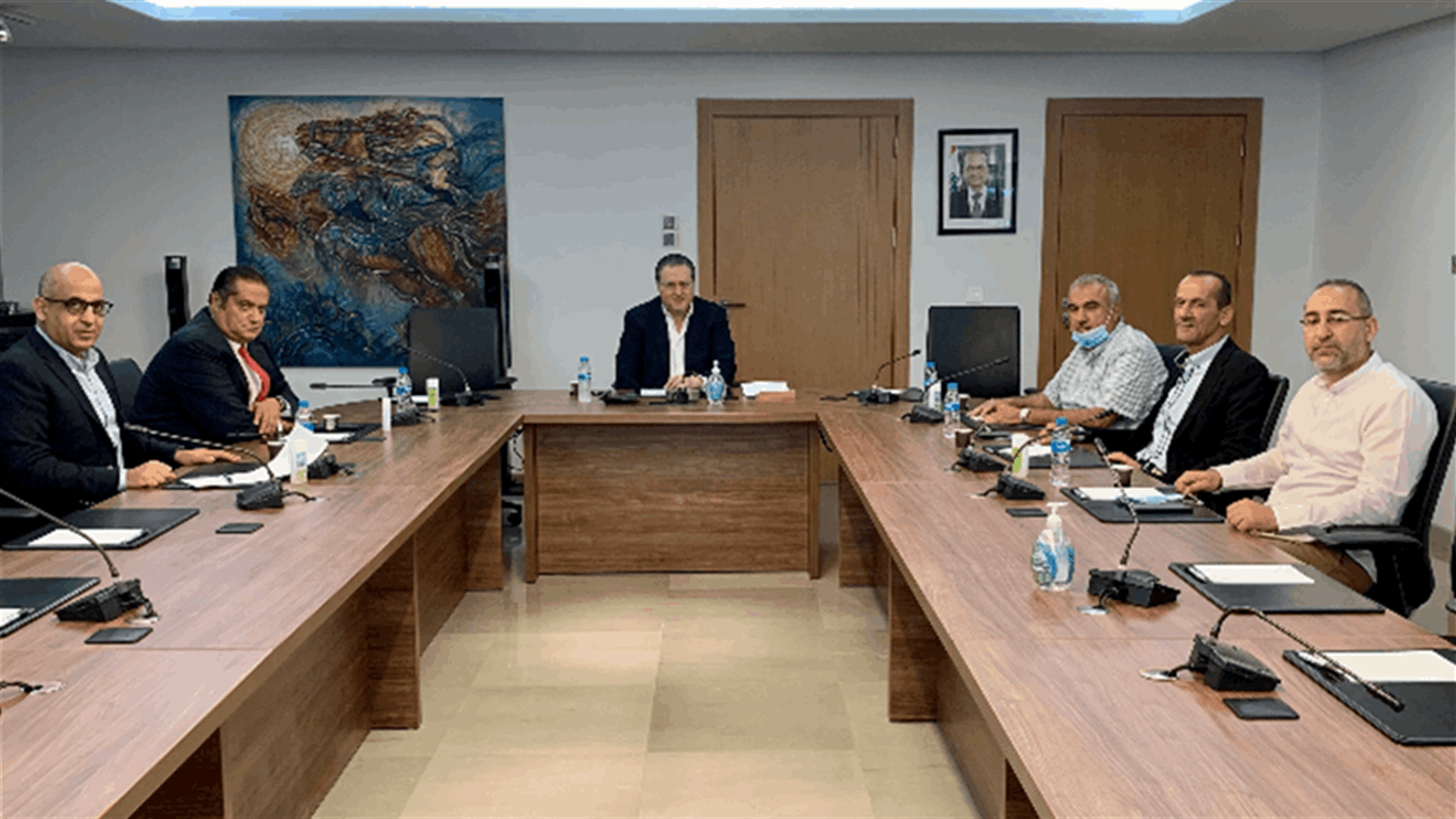 شقير إلتقى وفدا من نقابة مالكي الشاحنات المبردة: عودة قوية لعلاقات لبنان مع دول الخليج