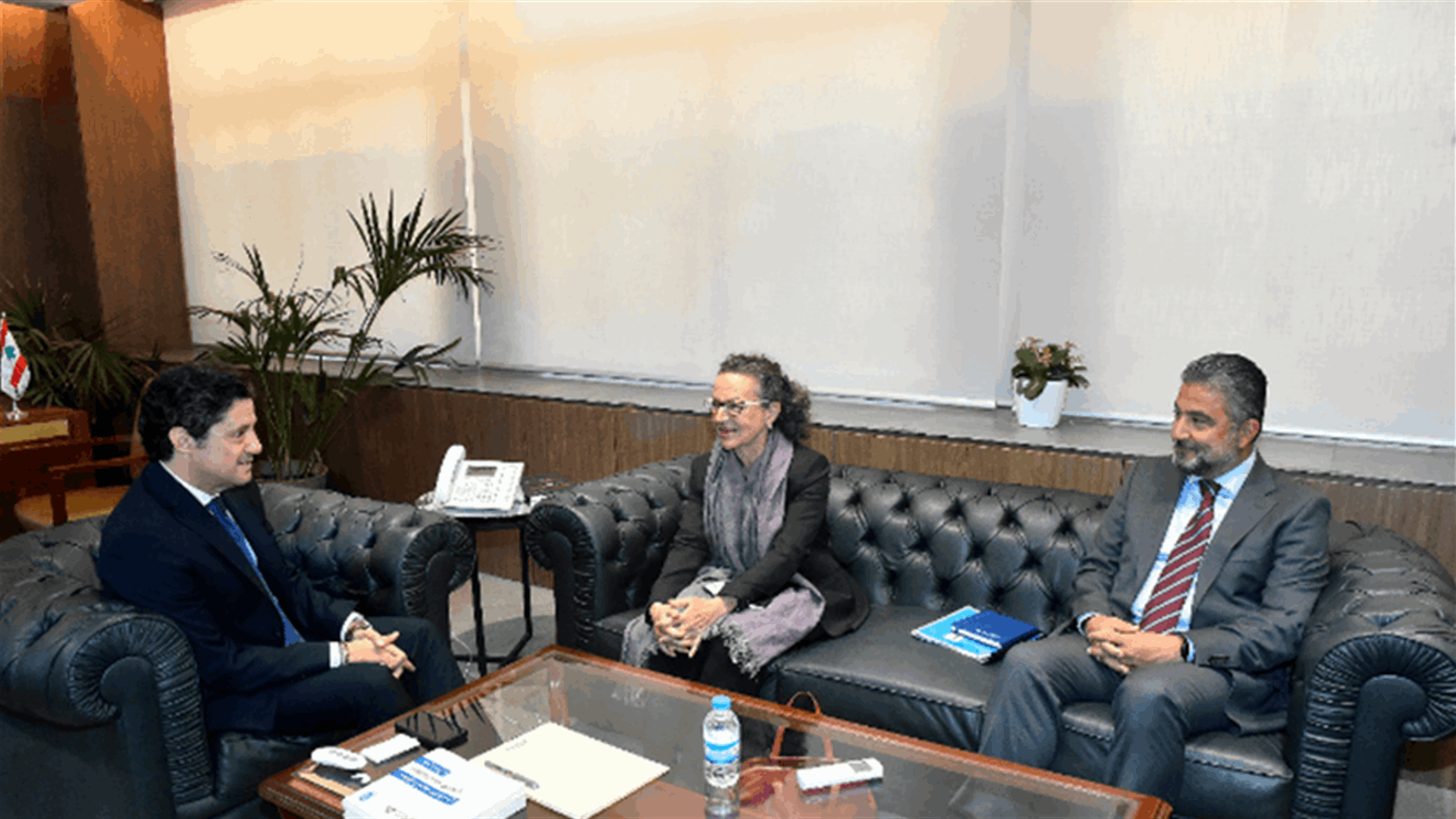المكاري إلتقى فارينا: حرية الإعلام والتعبير أولوية
